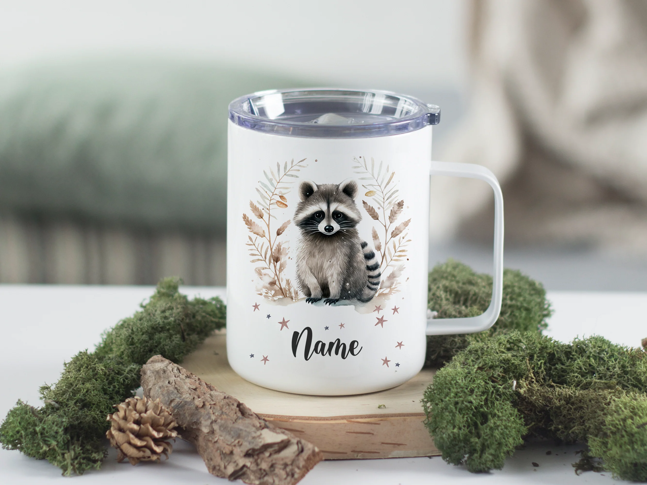 Wanderbecher Waschbär - Image 3