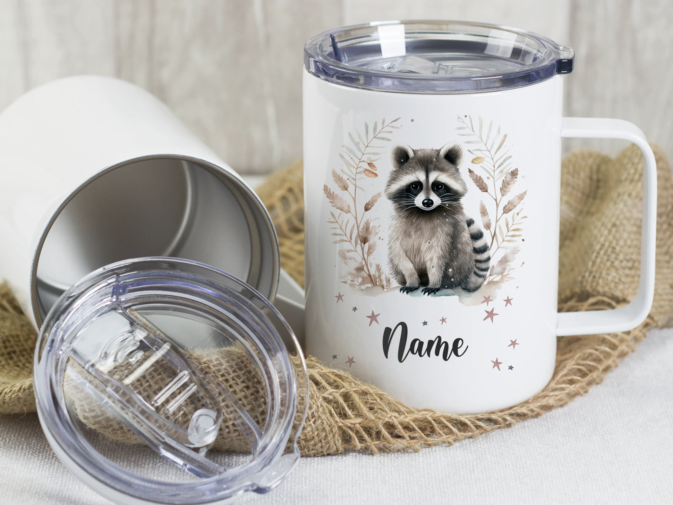Wanderbecher Waschbär - Image 4