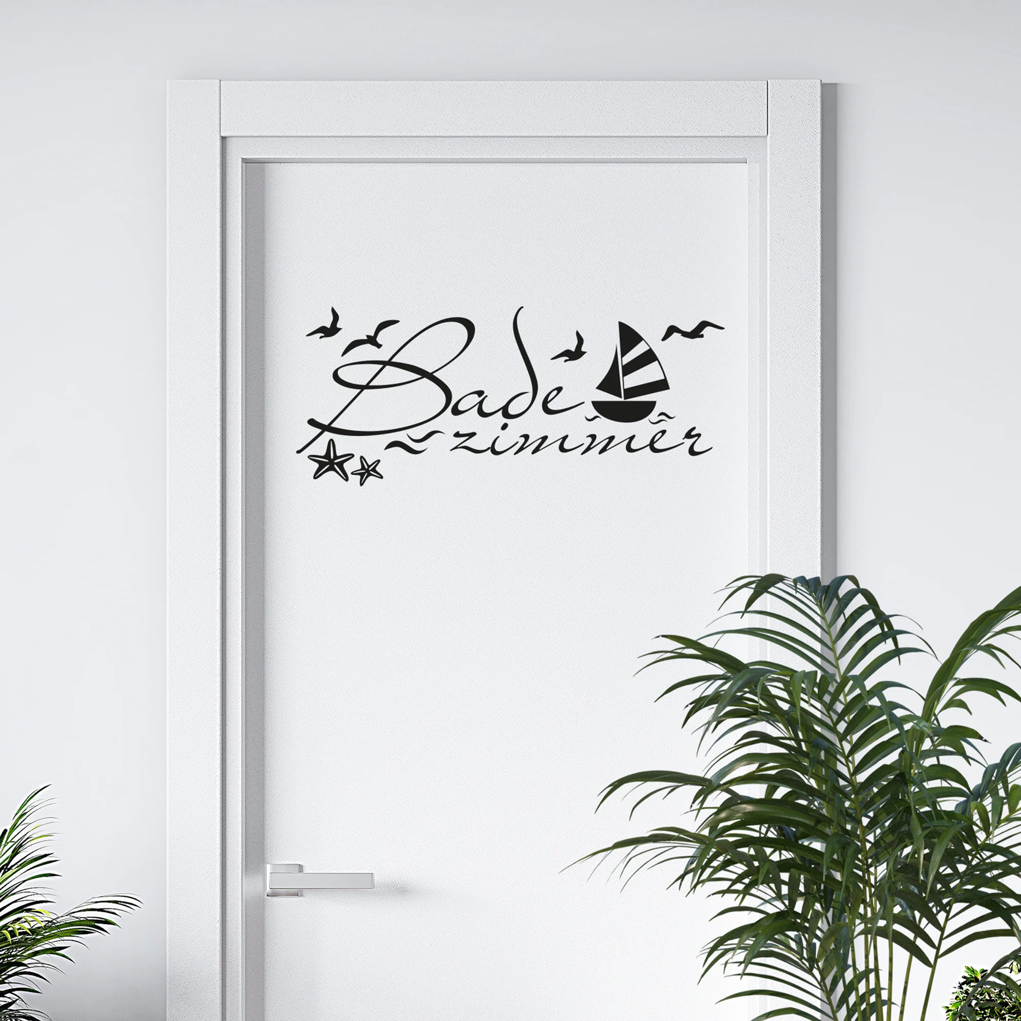 Wandtattoo „Badezimmer“ - Image 4
