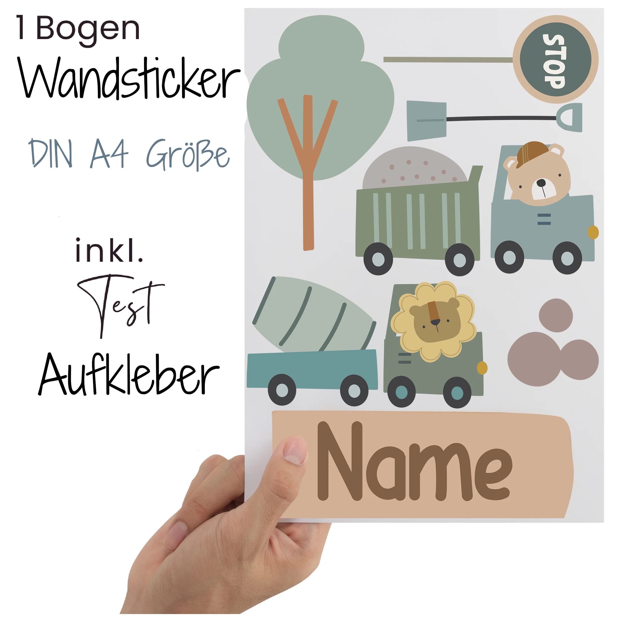 Wandtattoo Baustelle - Image 2