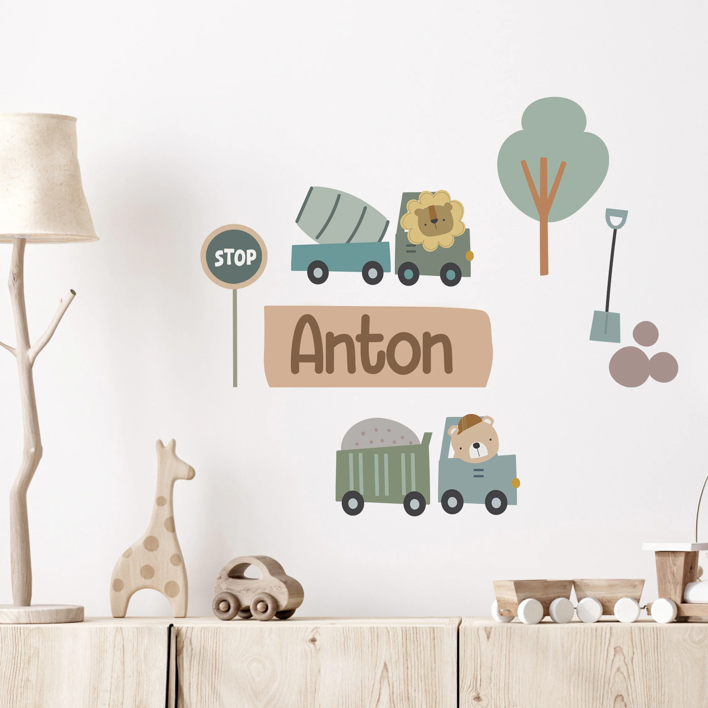 Wandtattoo Baustelle - Image 4