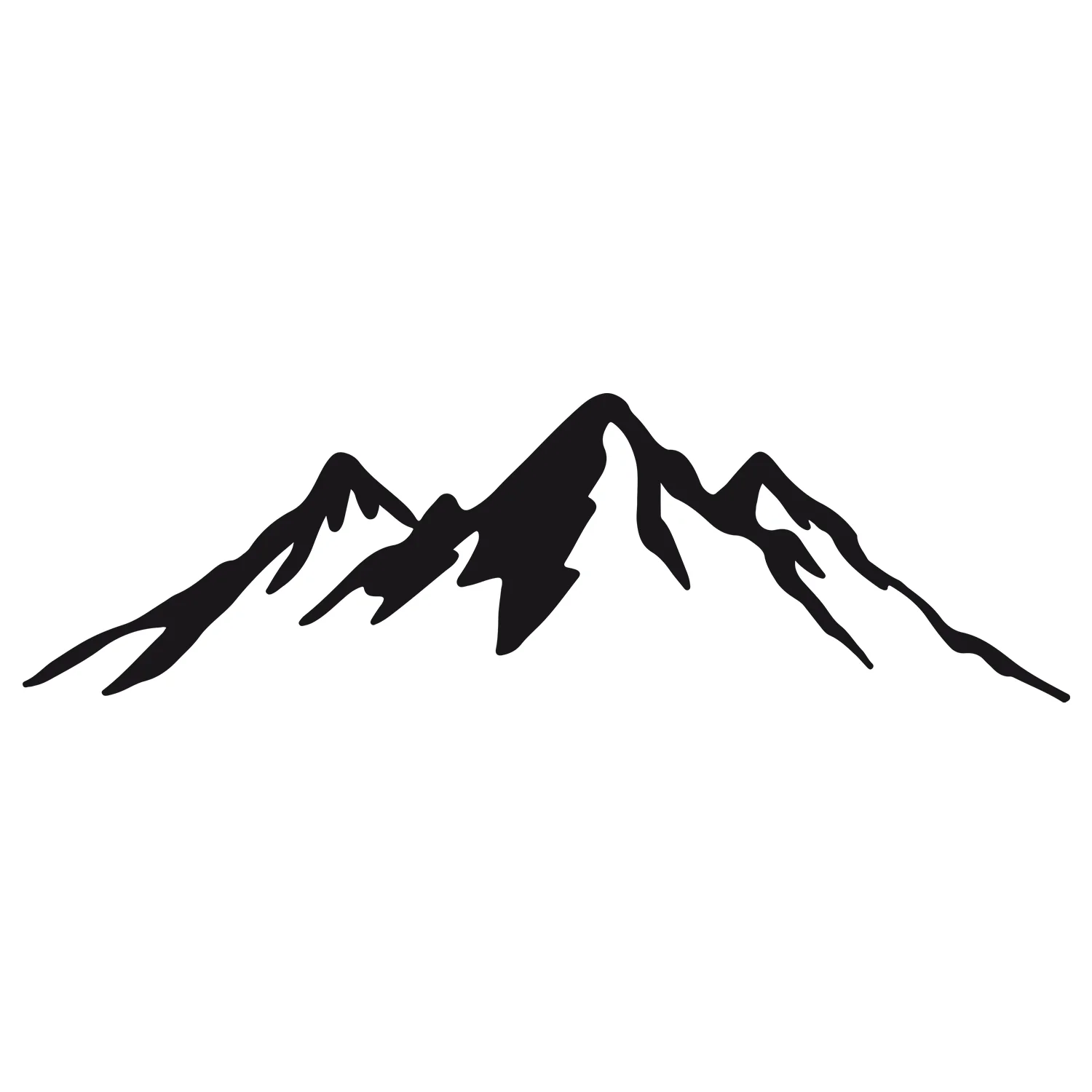 Wandtattoo Berglandschaft - Image 2