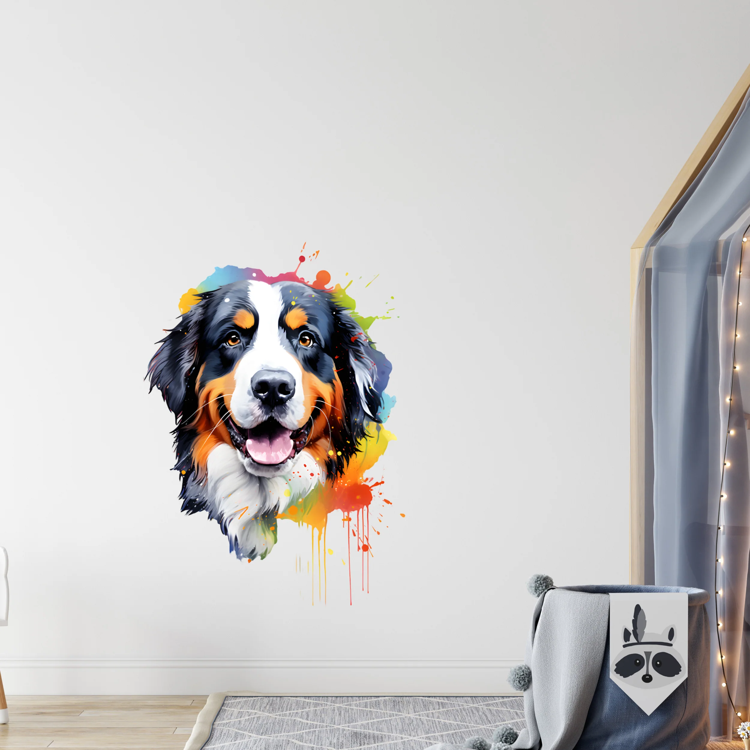 Wandtattoo Berner Sennenhund - Image 3