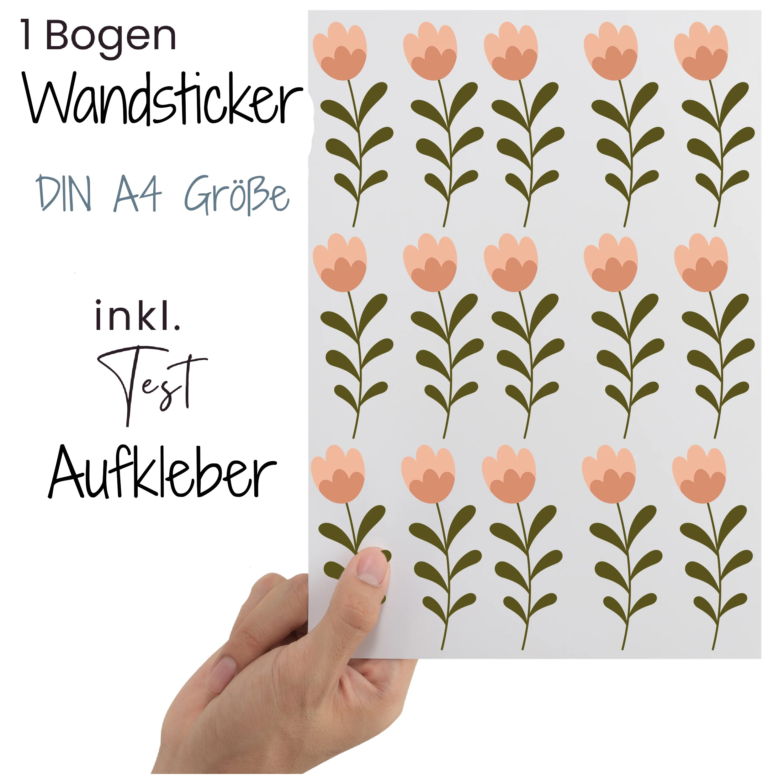 Wandtattoo Boho Blumen - Image 2