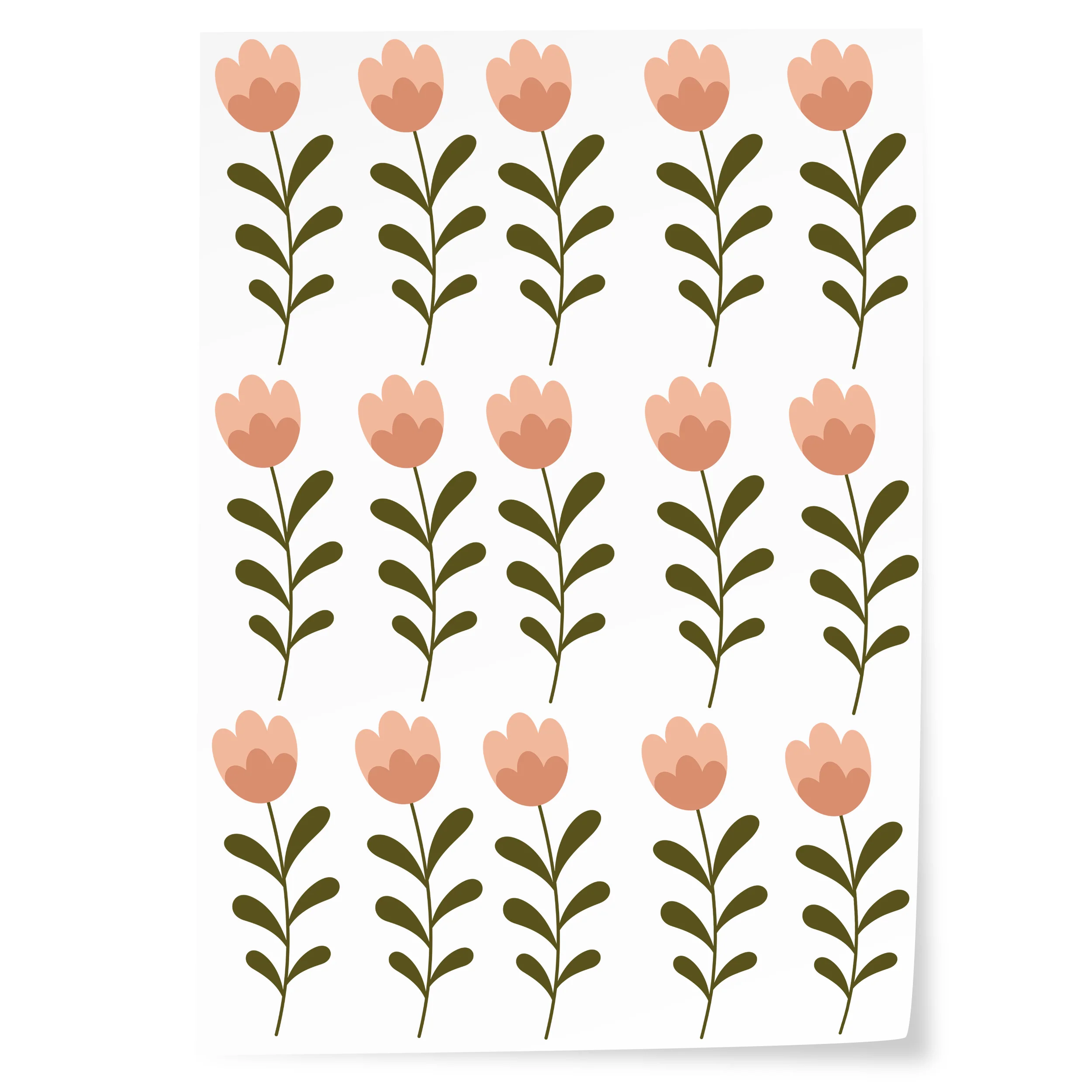 Wandtattoo Boho Blumen - Image 3
