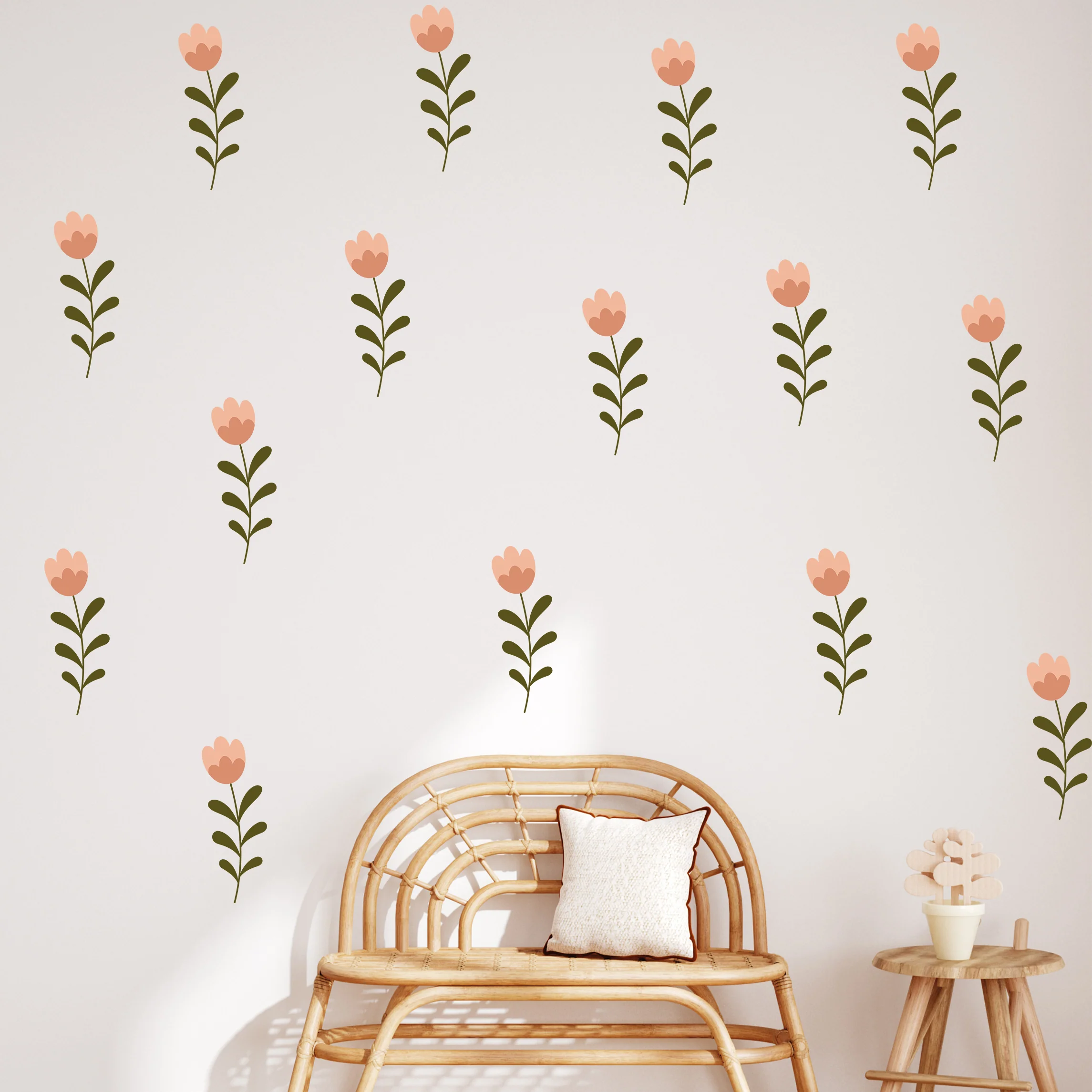 Wandtattoo Boho Blumen - Image 4