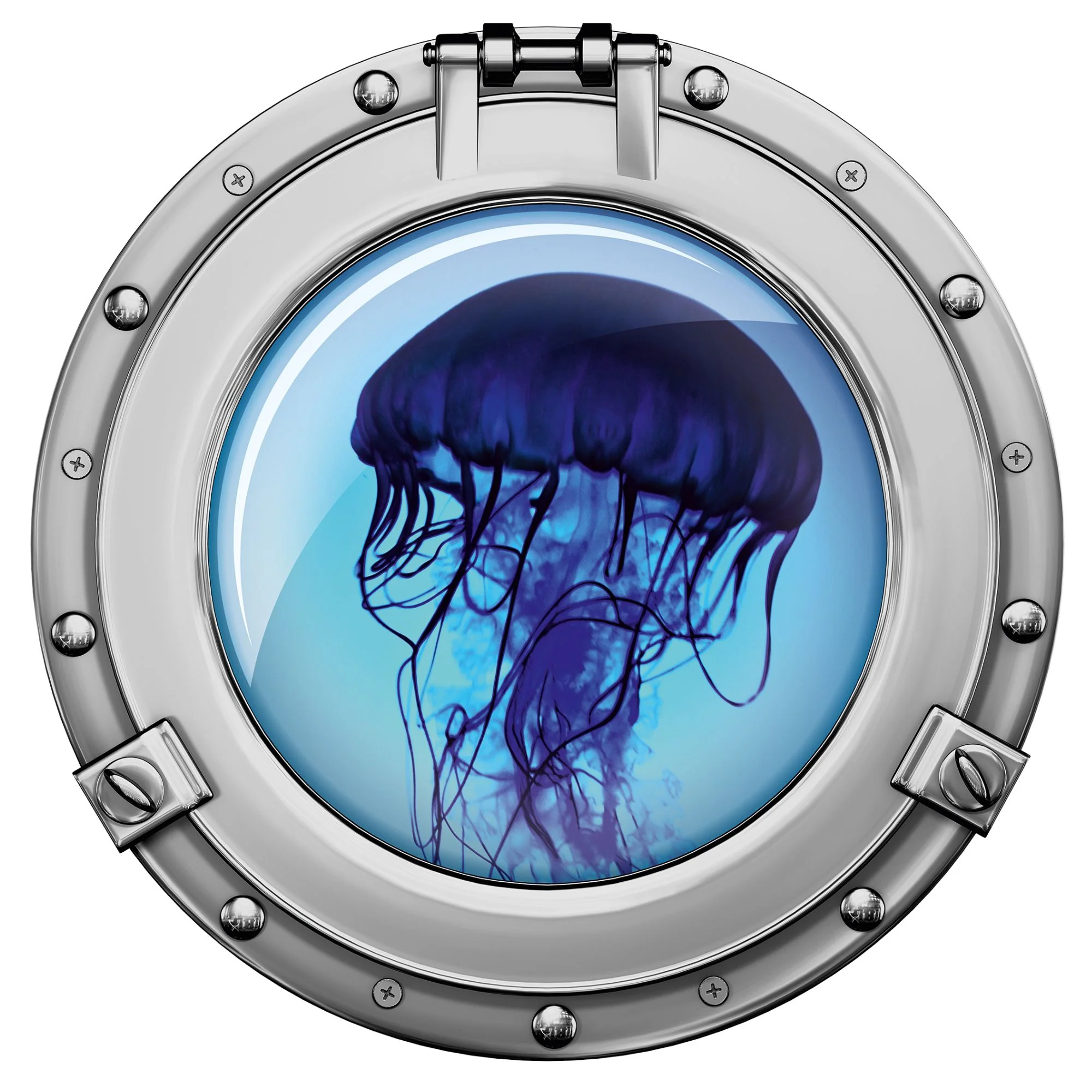 Wandtattoo Bullauge Meduse - Image 2