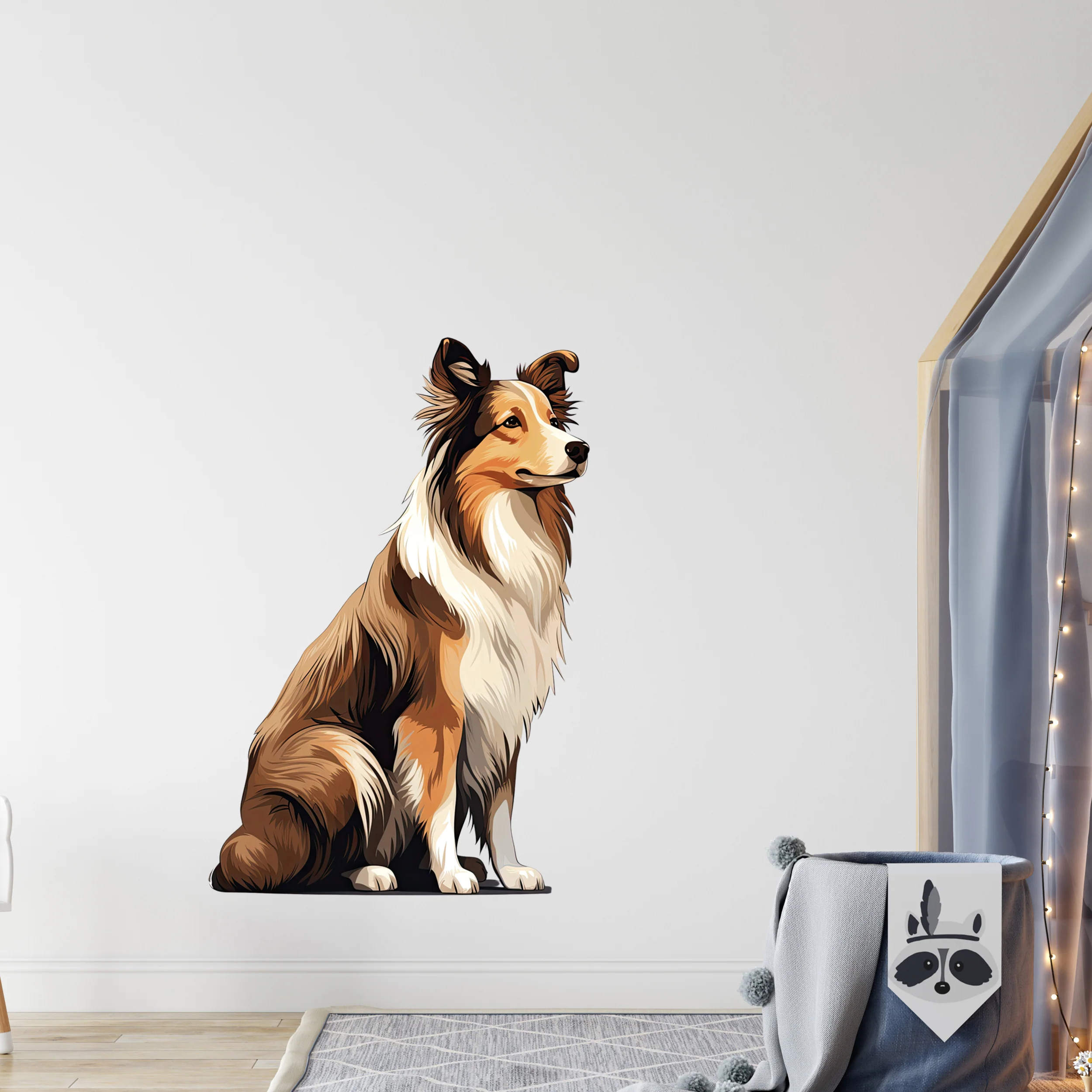 Wandtattoo Collie - Image 3