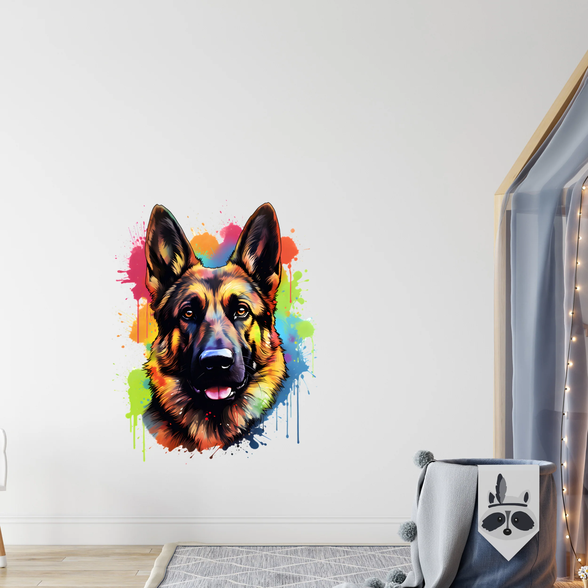 Wandtattoo Deutscher Schäferhund - Image 3