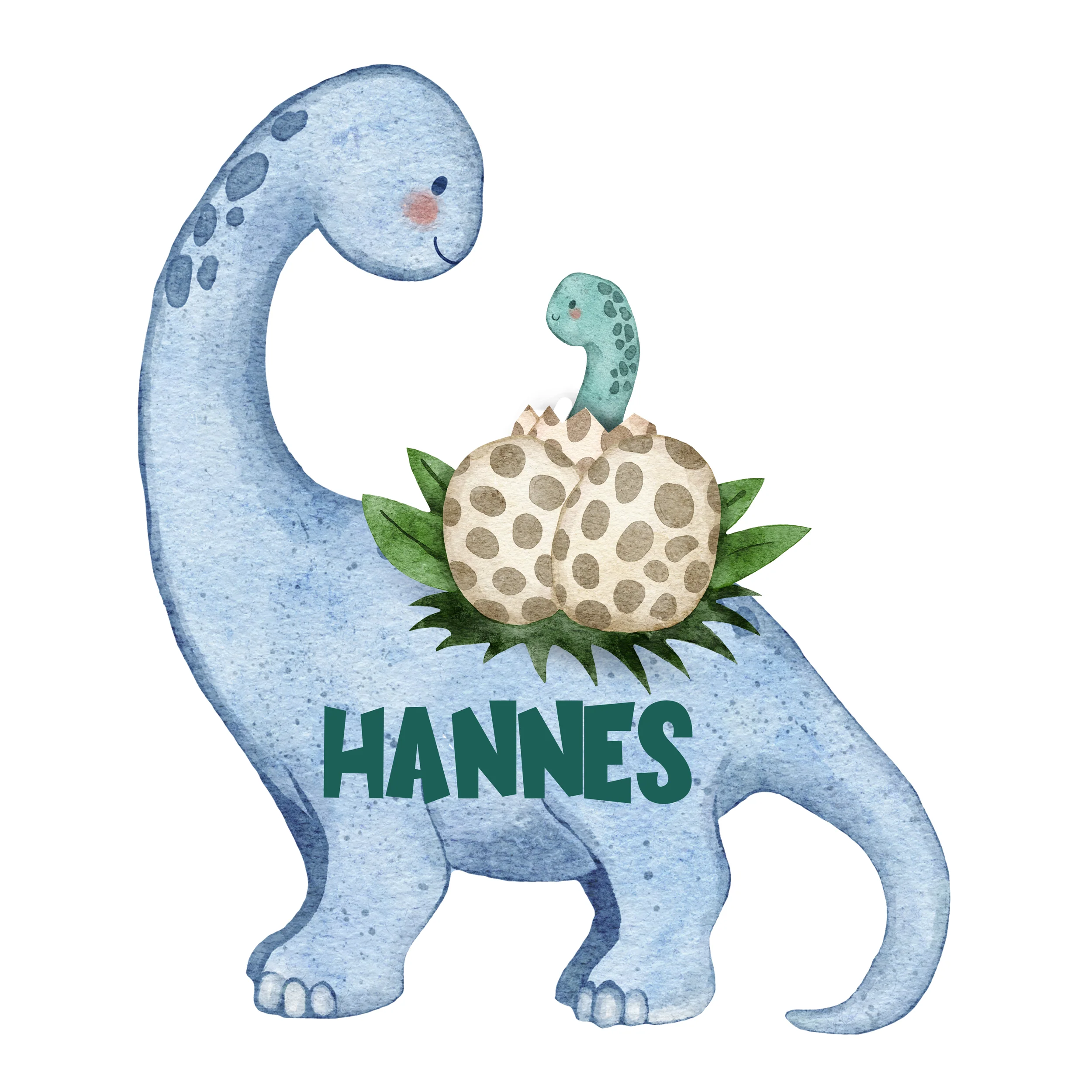Wandtattoo Dinosaurier mit Namen - Image 2