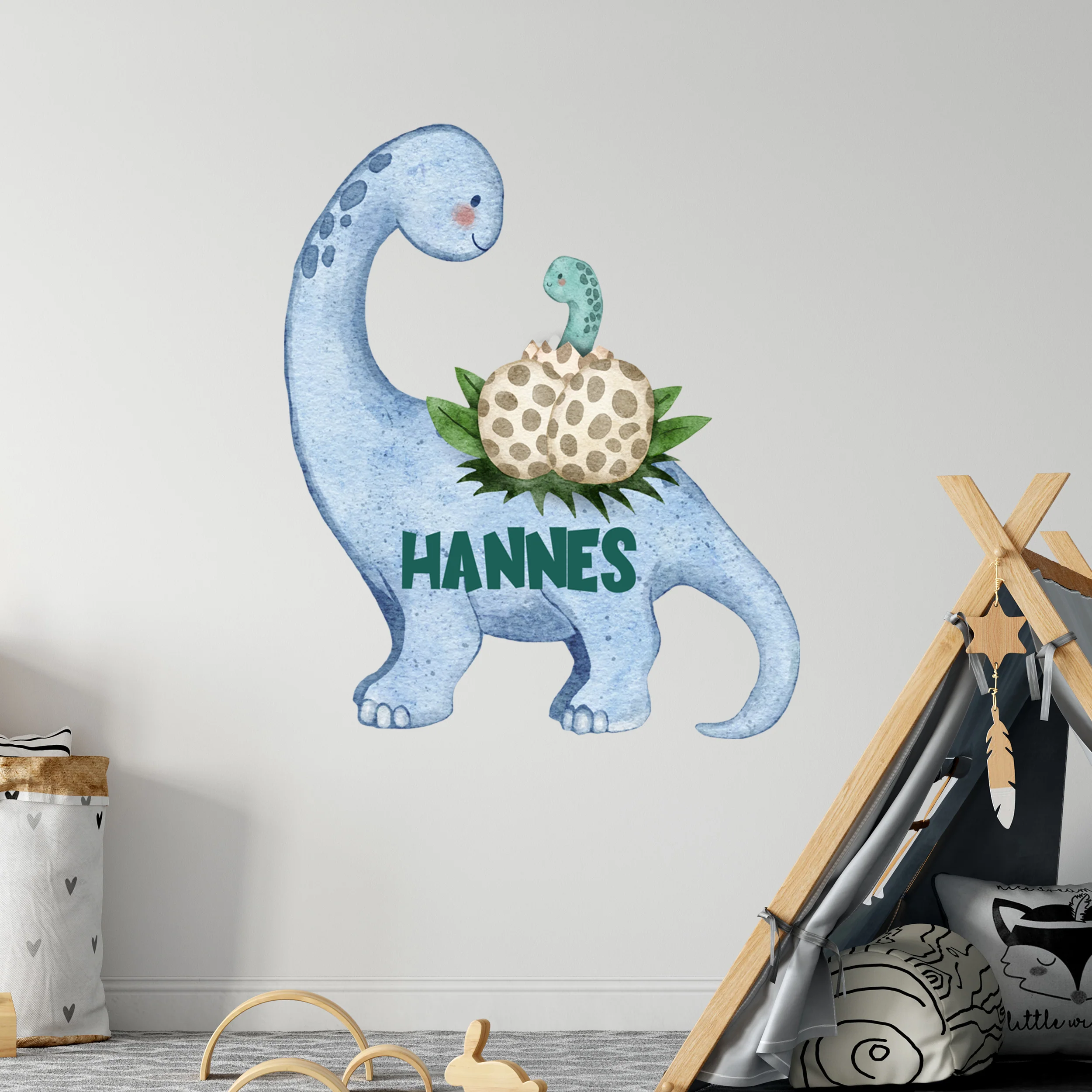 Wandtattoo Dinosaurier mit Namen - Image 3