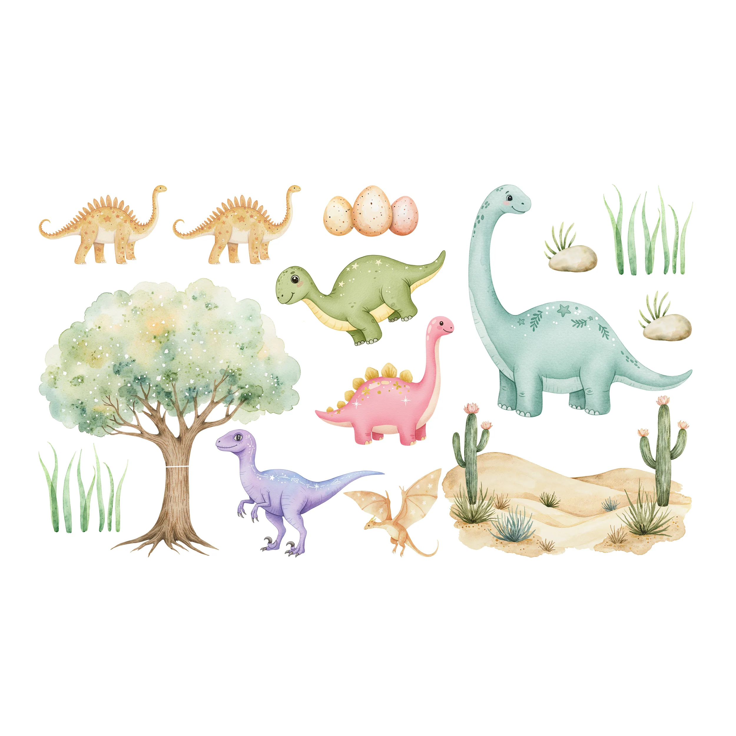 Wandtattoo Dinosaurier Set - Image 2
