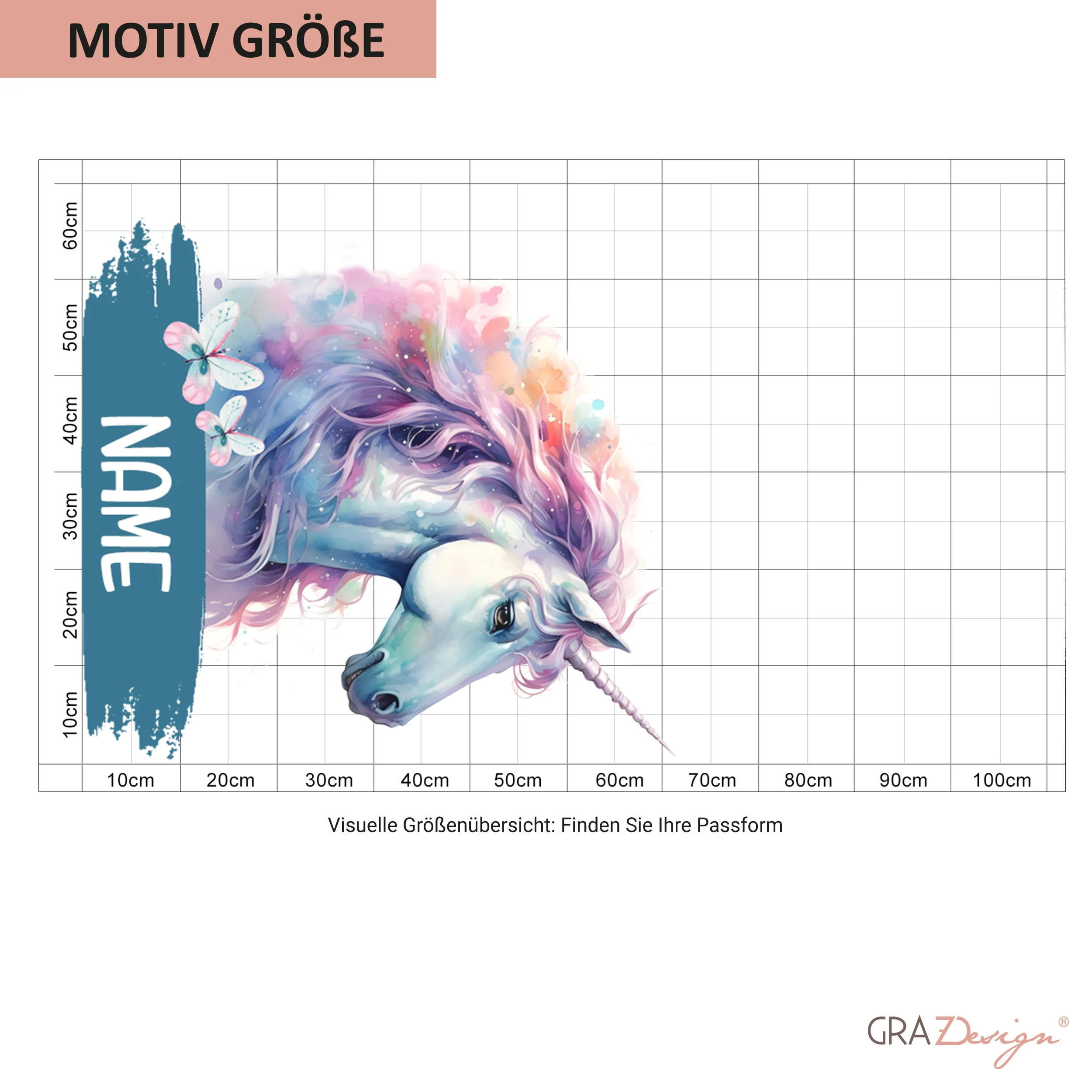 Wandtattoo Einhorn - Image 3