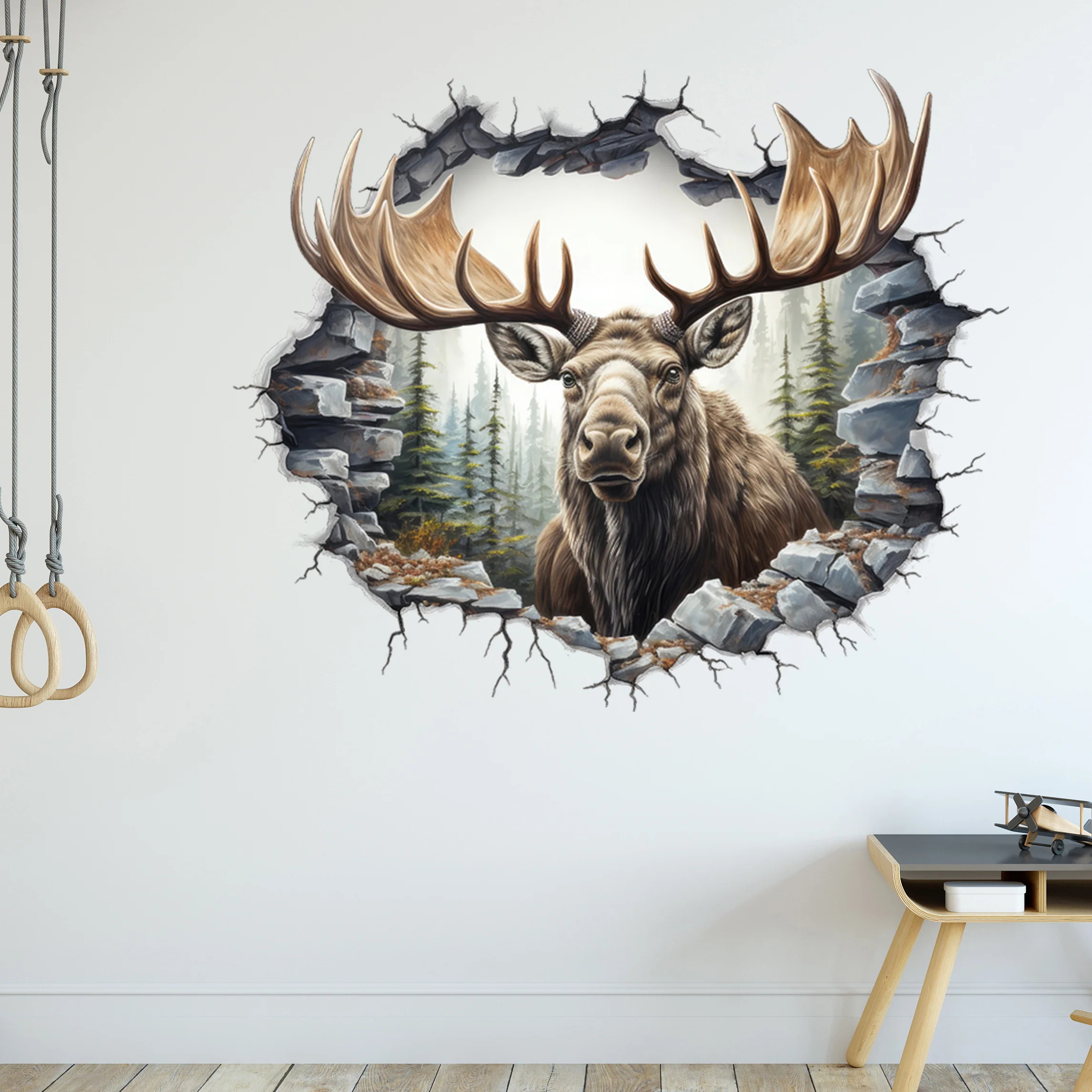 Wandtattoo Elch - Image 3