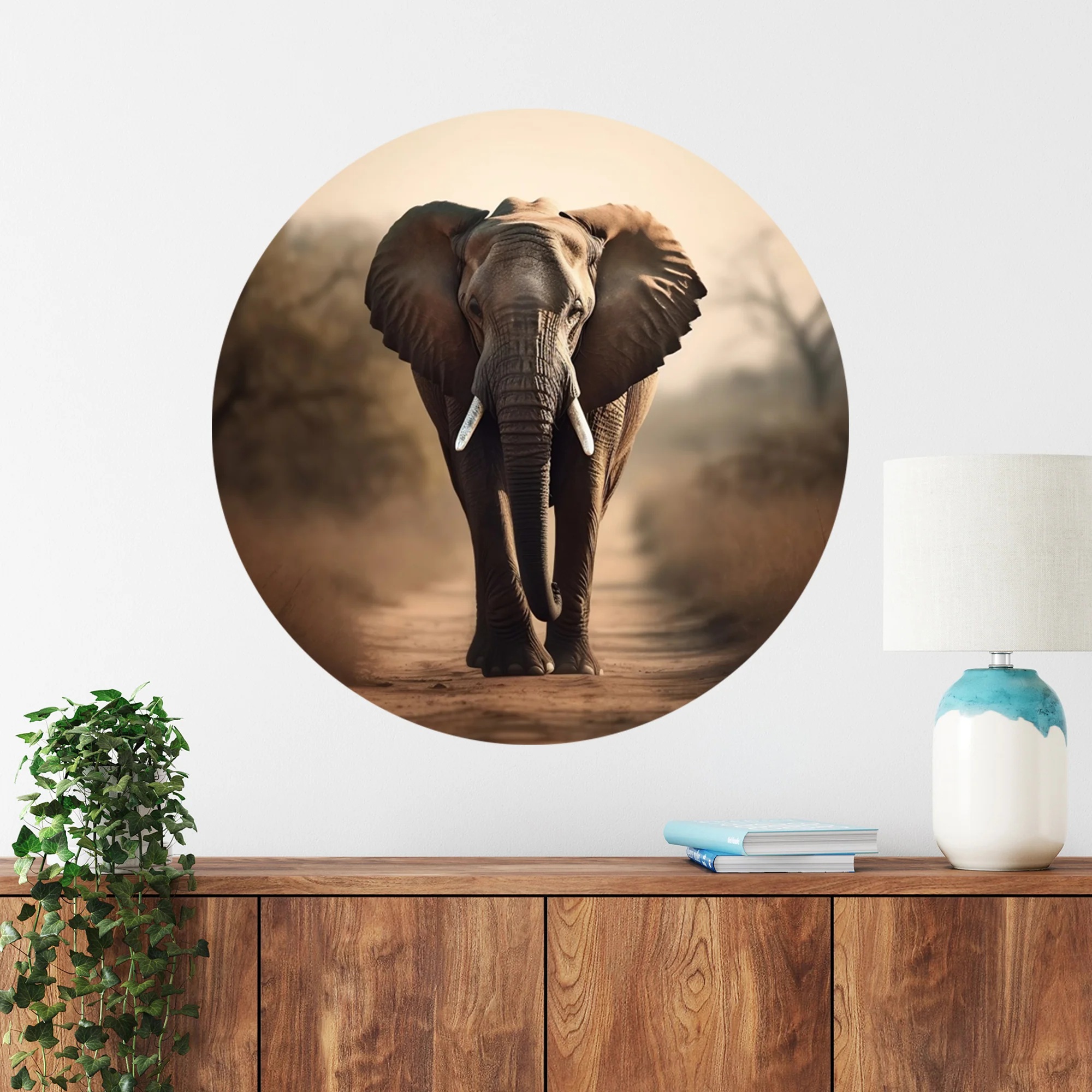 Wandtattoo Elefant - Stärke und Anmut für dein Zuhause - Image 3