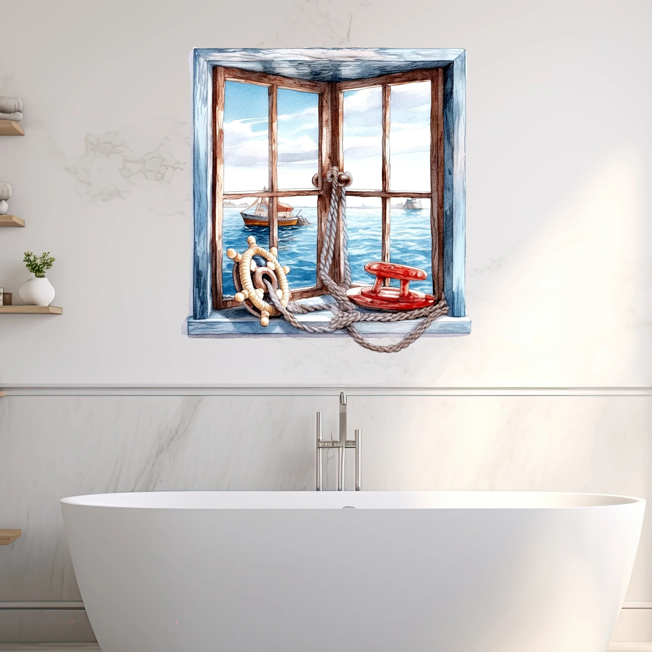 Wandtattoo Fensterblick - Image 4