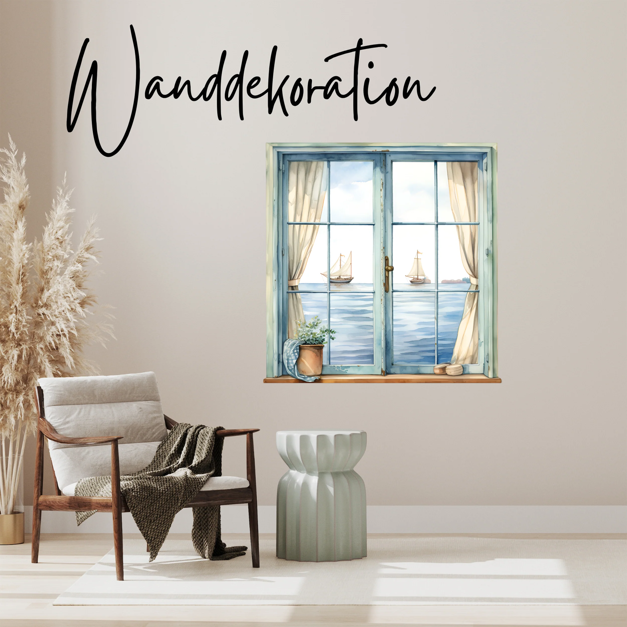 Wandtattoo Fensterblick - Image 2