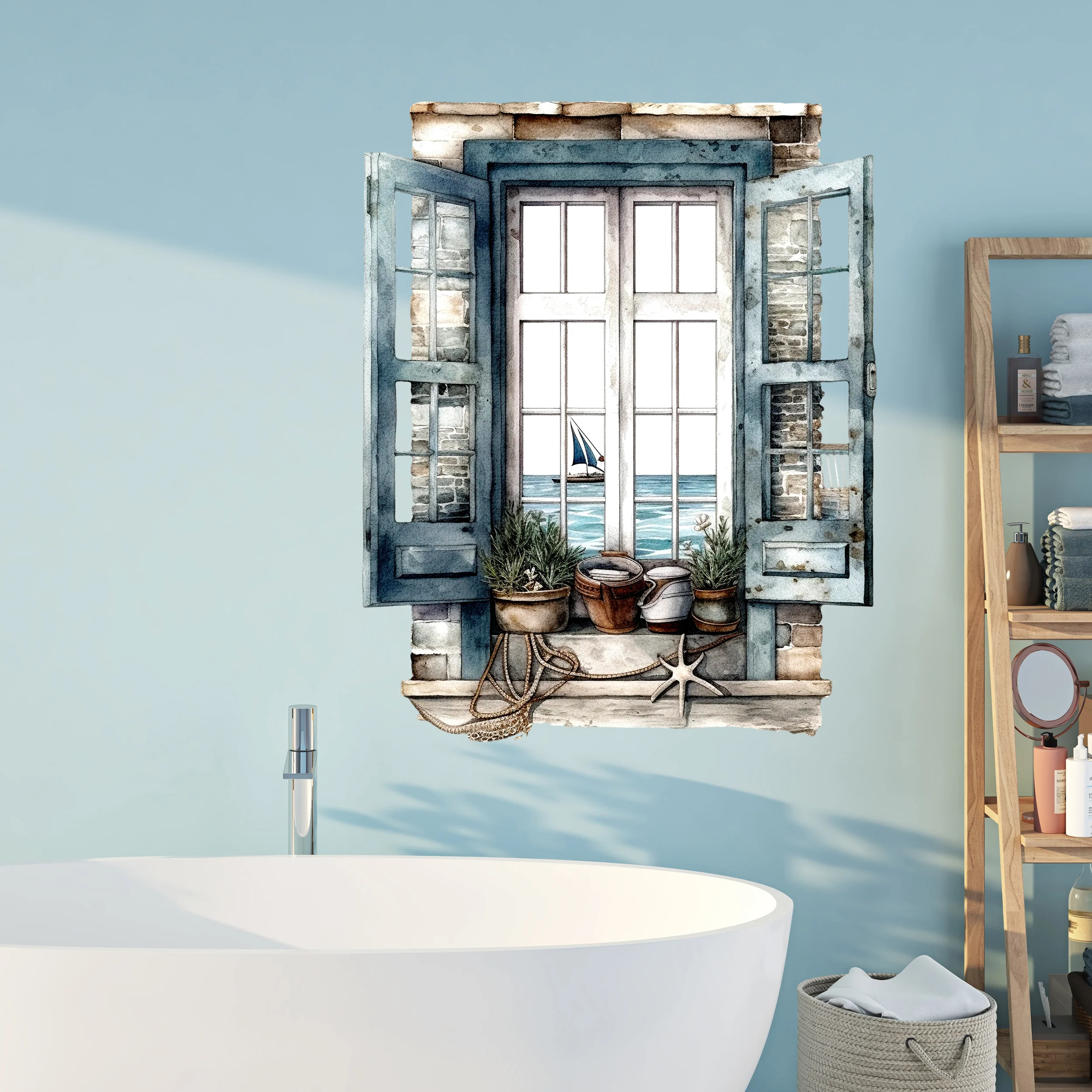 Wandtattoo Fensterblick - Image 3