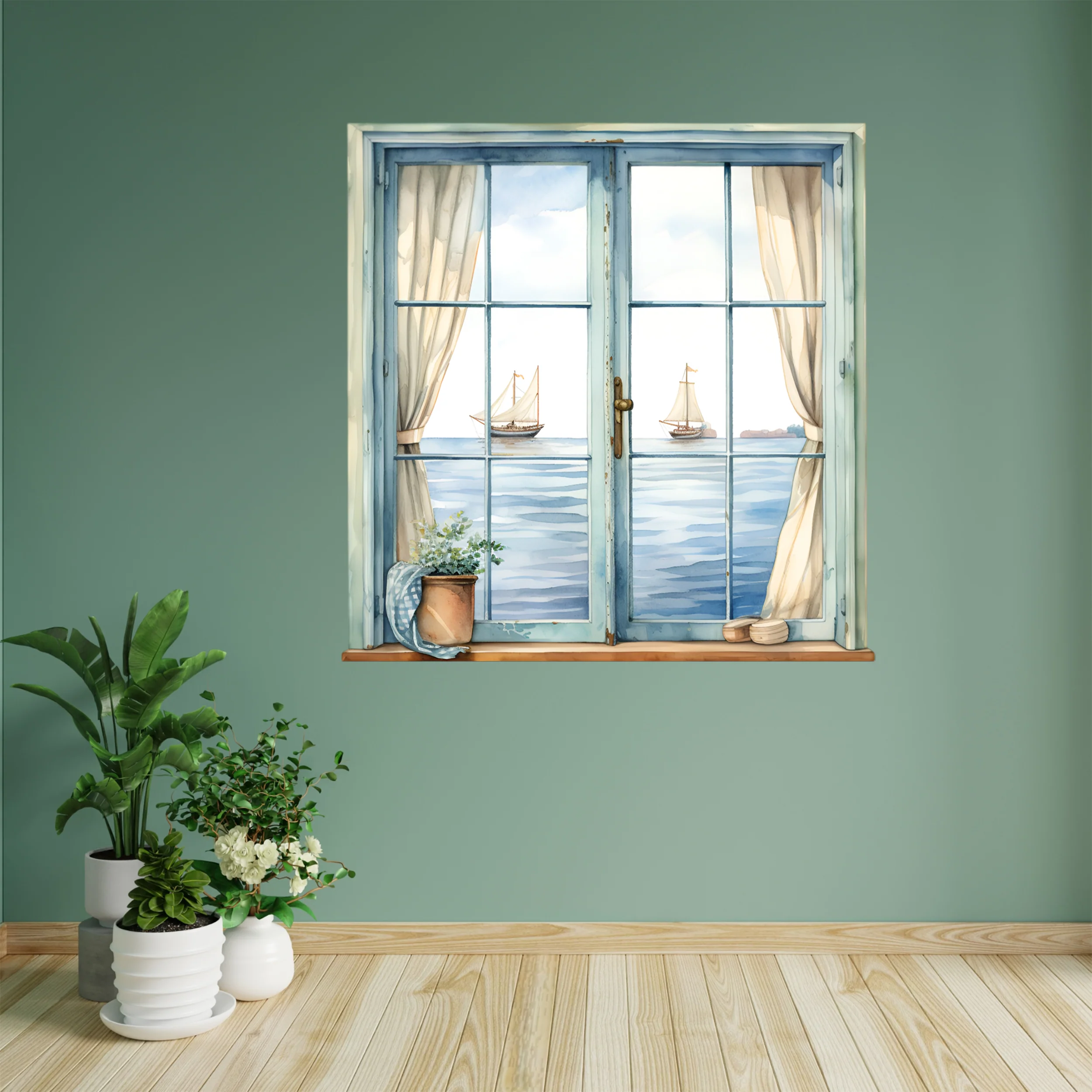 Wandtattoo Fensterblick - Image 4