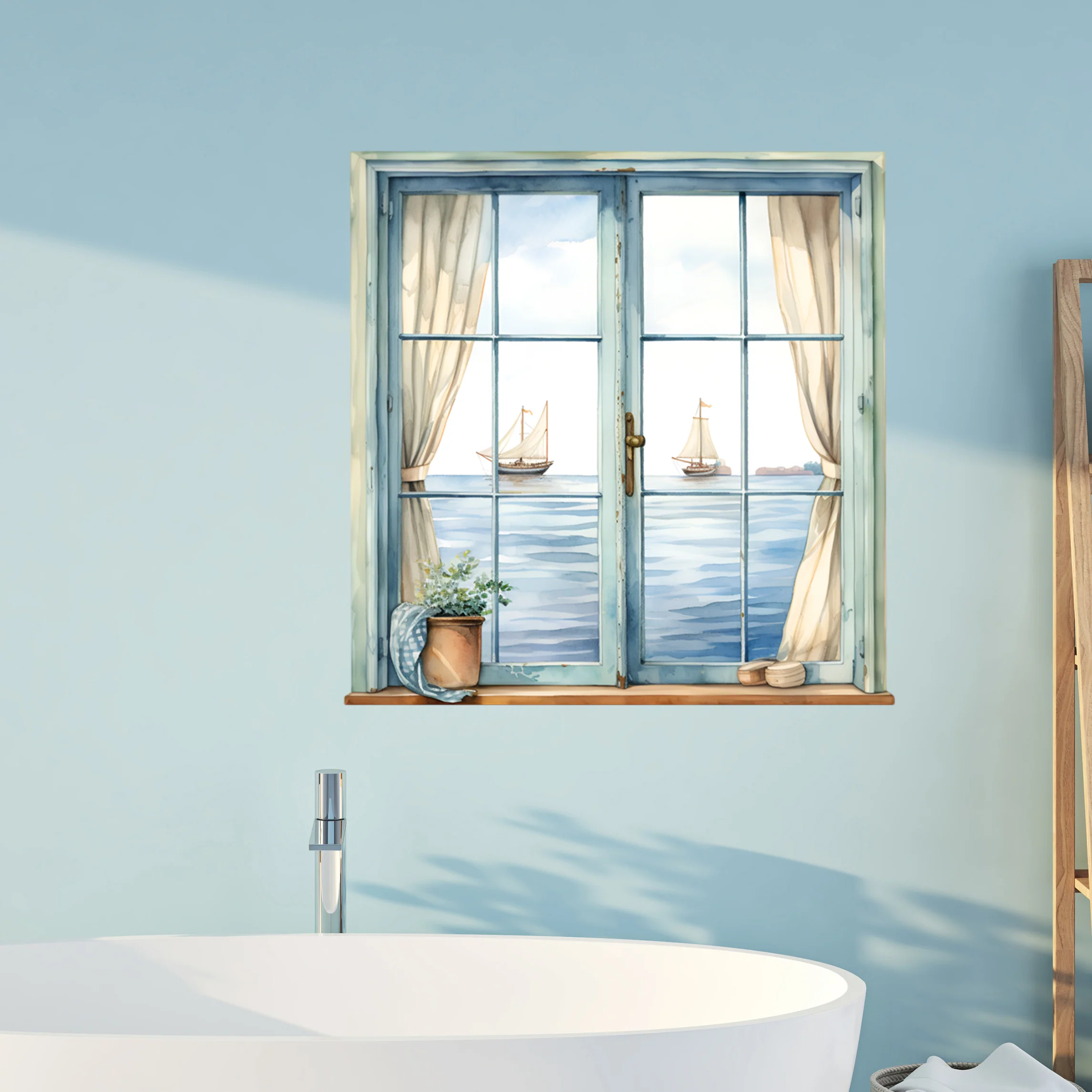 Wandtattoo Fensterblick - Image 5
