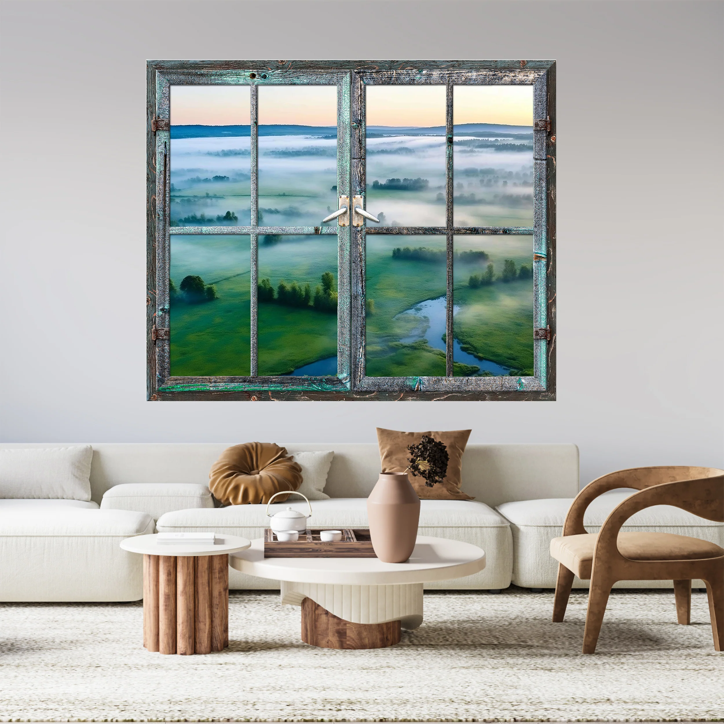 Wandtattoo Fensterblick - Ein Hauch von Freiheit - Image 4