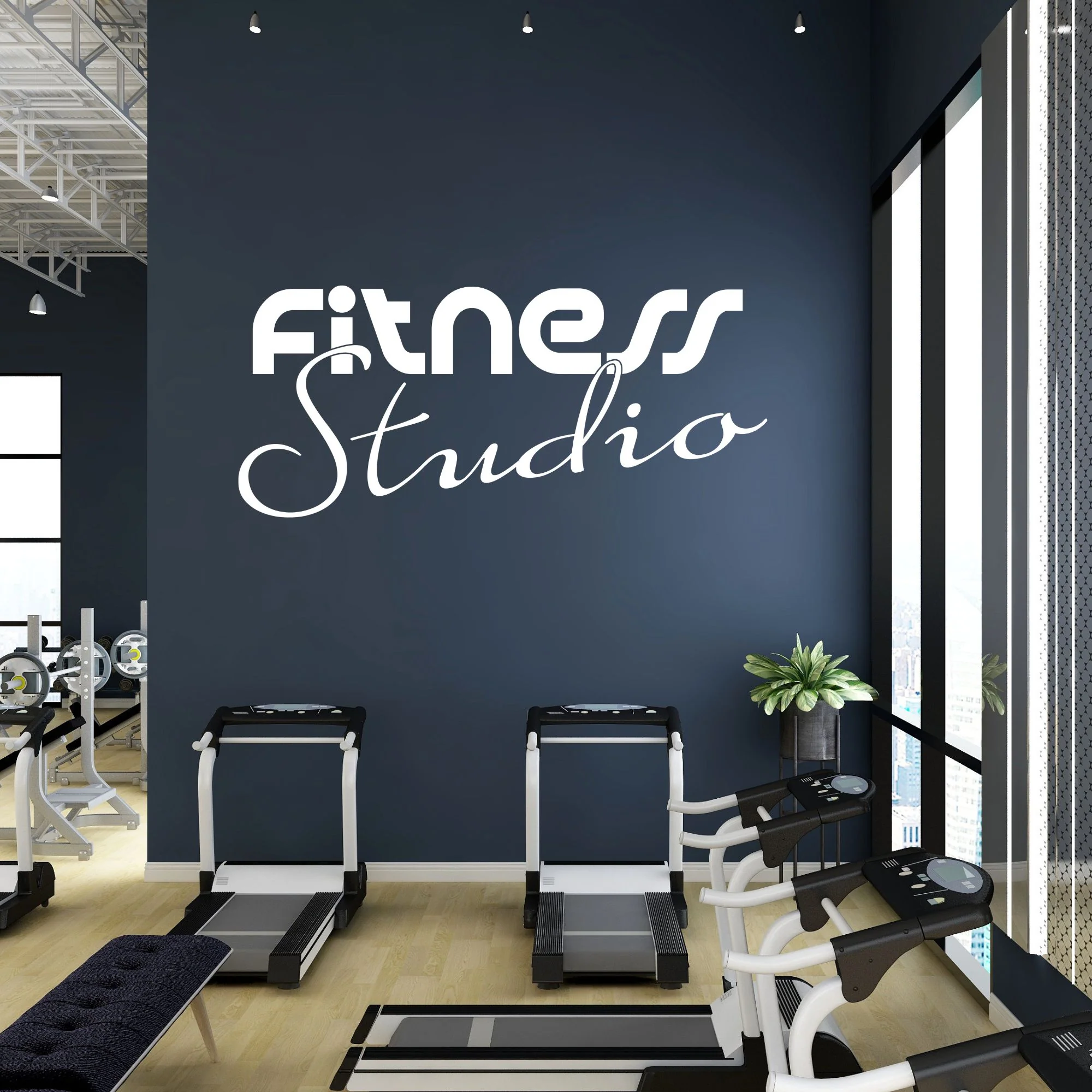 Wandtattoo „Fitness Studio“ - Image 3
