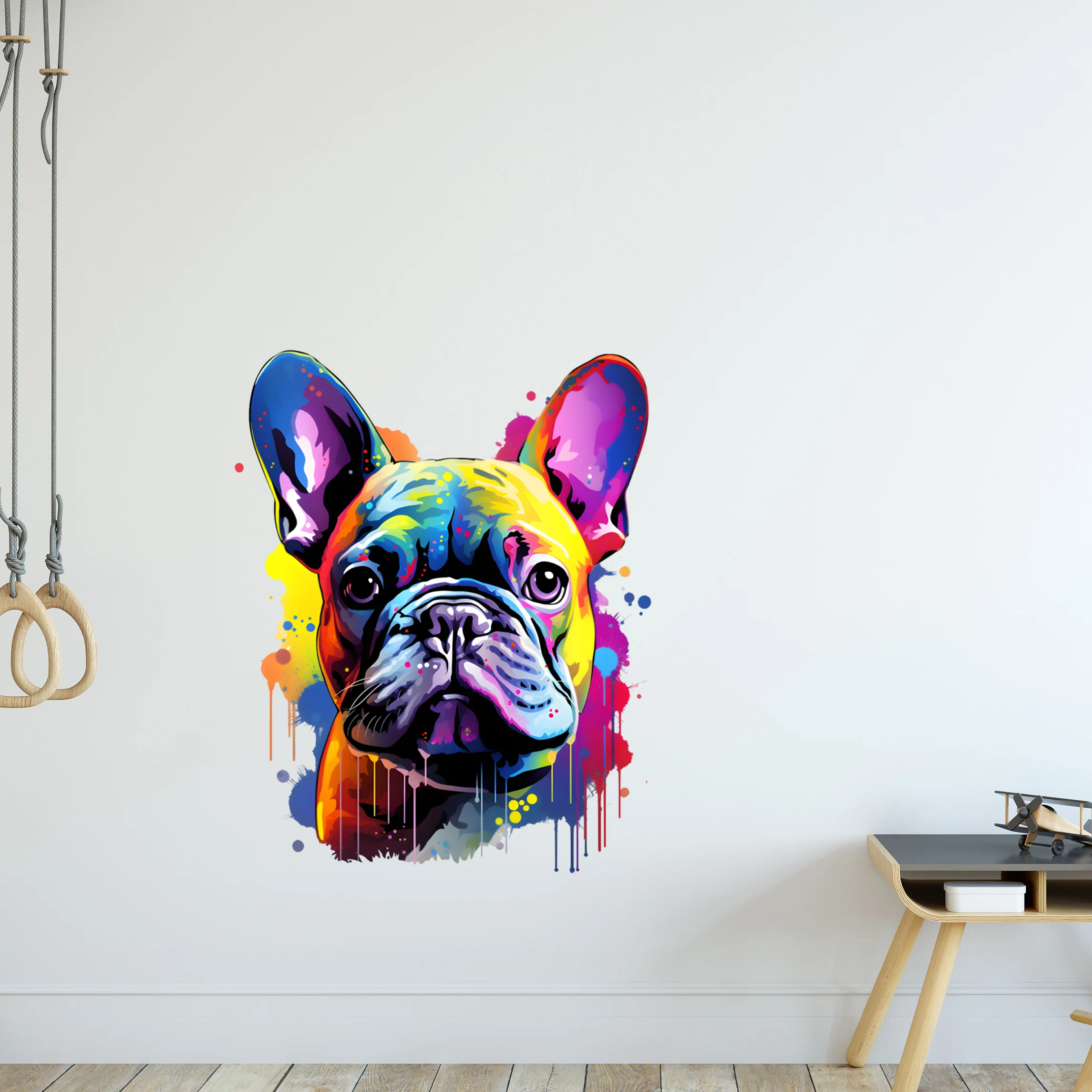 Wandtattoo Französische Bulldogge - Image 2