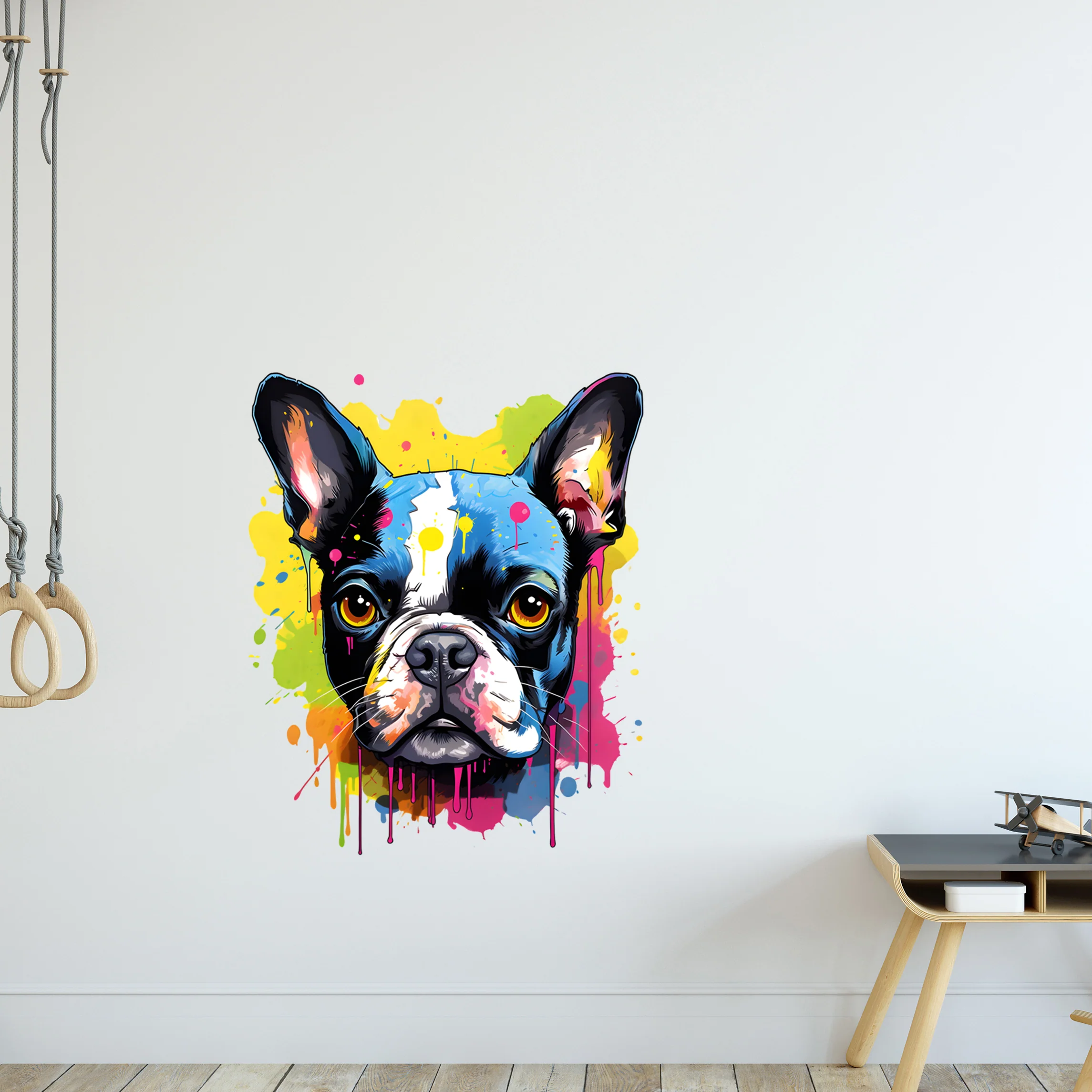 Wandtattoo Französische Bulldogge - Image 2