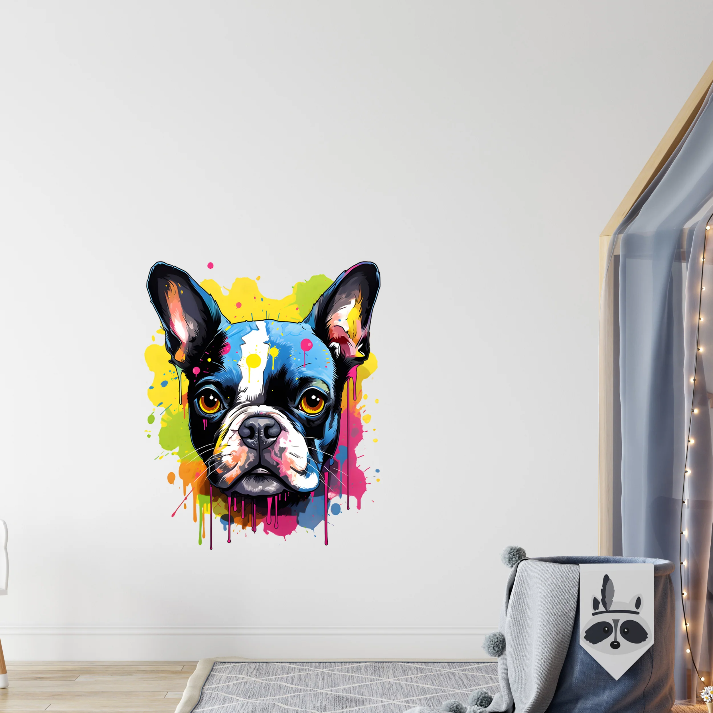 Wandtattoo Französische Bulldogge - Image 3