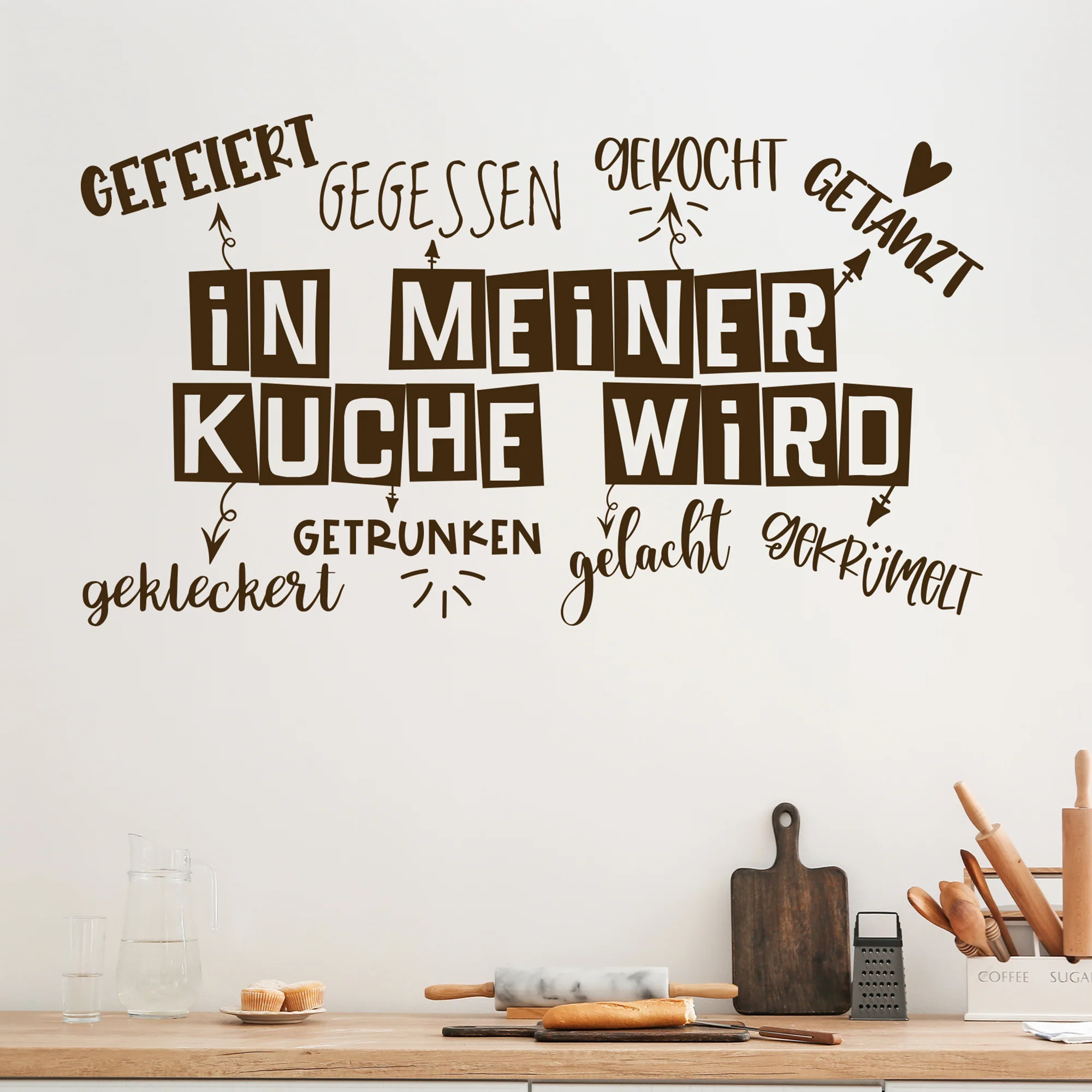 Wandtattoo Freude in der Küche - Image 3