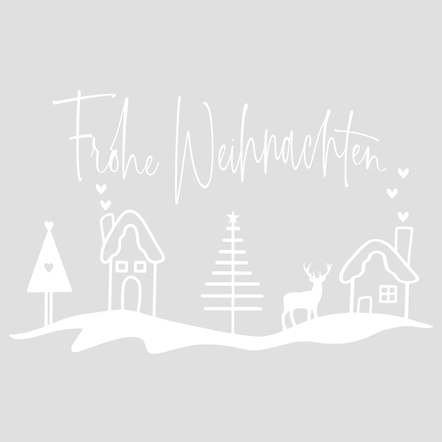 Wandtattoo Frohe Weihnachten - Image 3