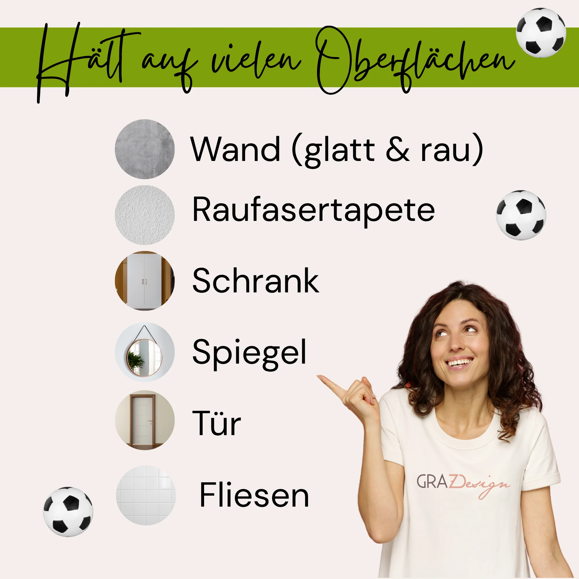 Wandtattoo Fußball - Image 4