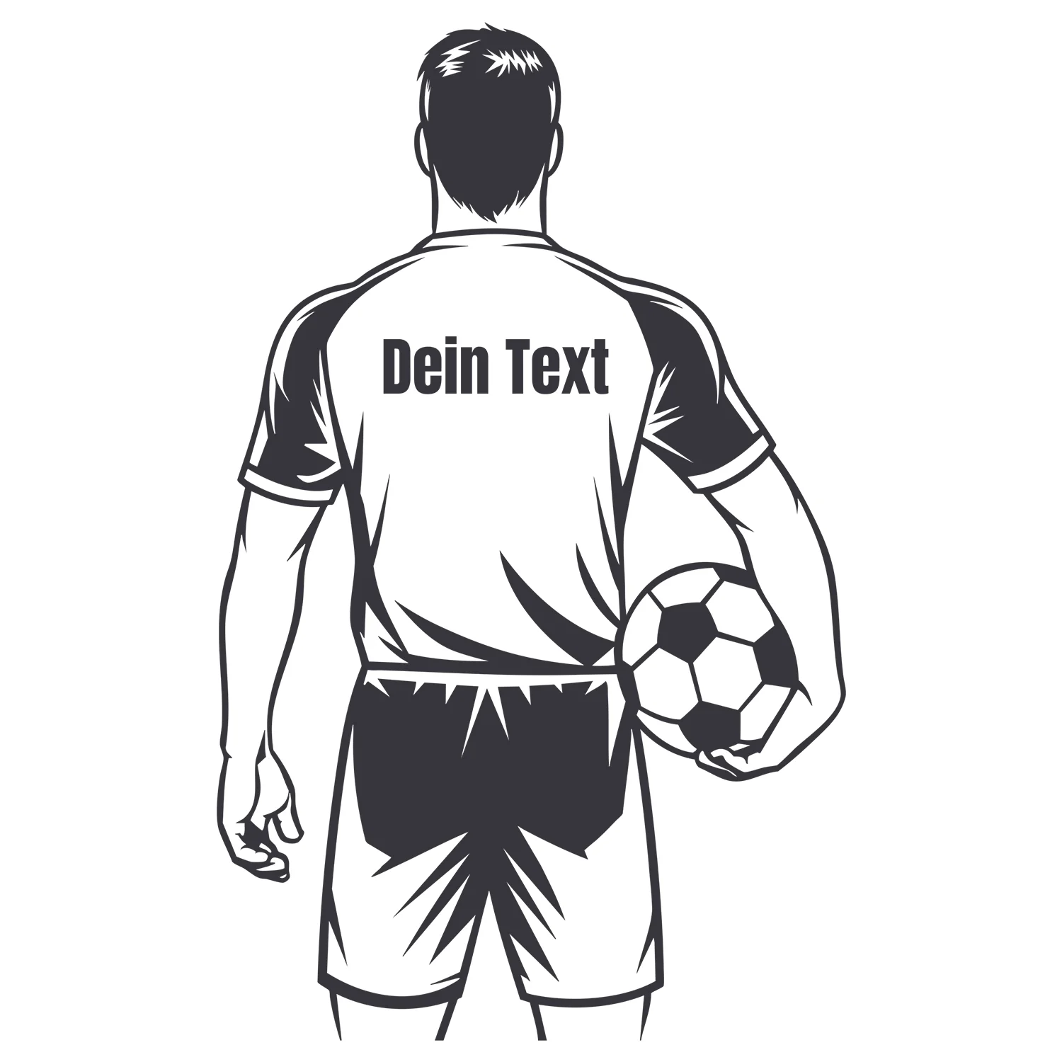 Wandtattoo Fußballspieler - Image 3