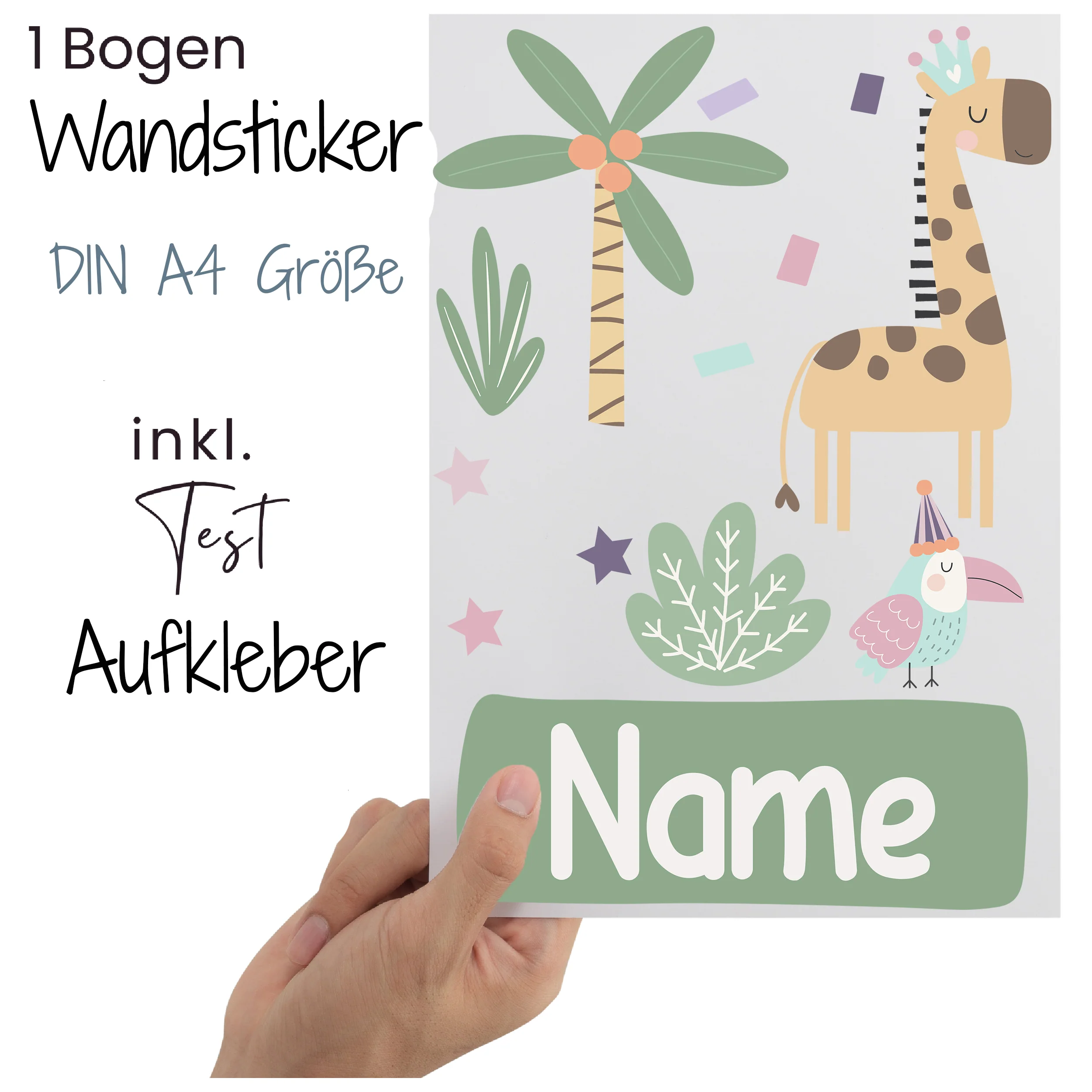Wandtattoo Giraffe - Image 2