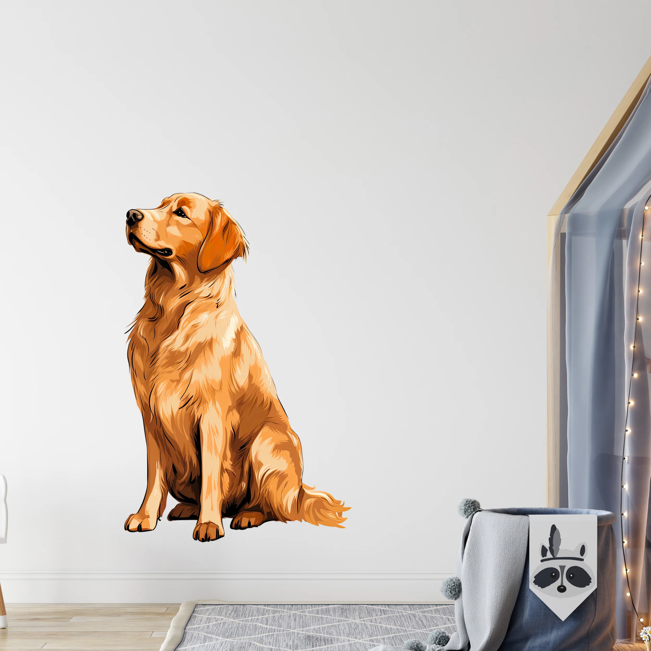 Wandtattoo Golden Retriever - Image 3