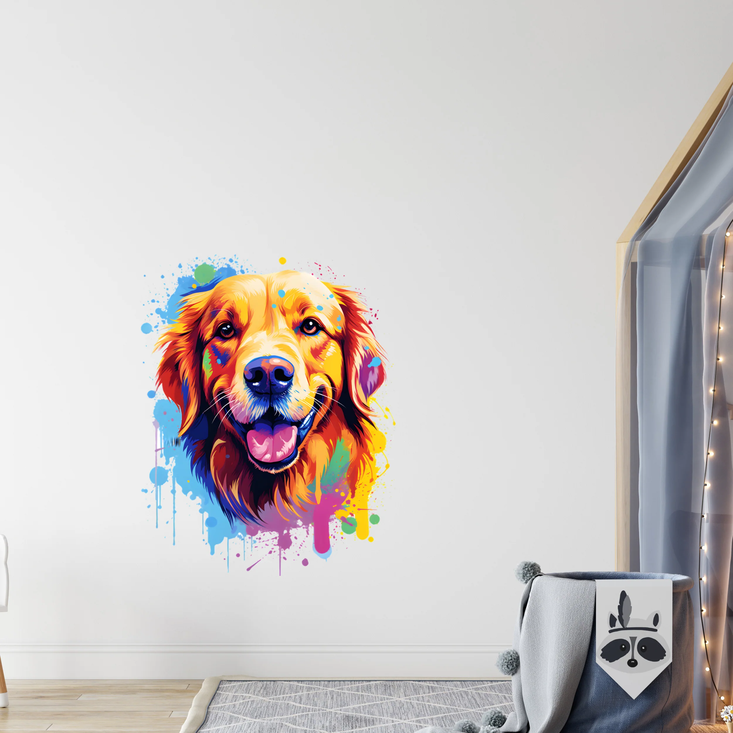 Wandtattoo Goldener Retriever - Image 3