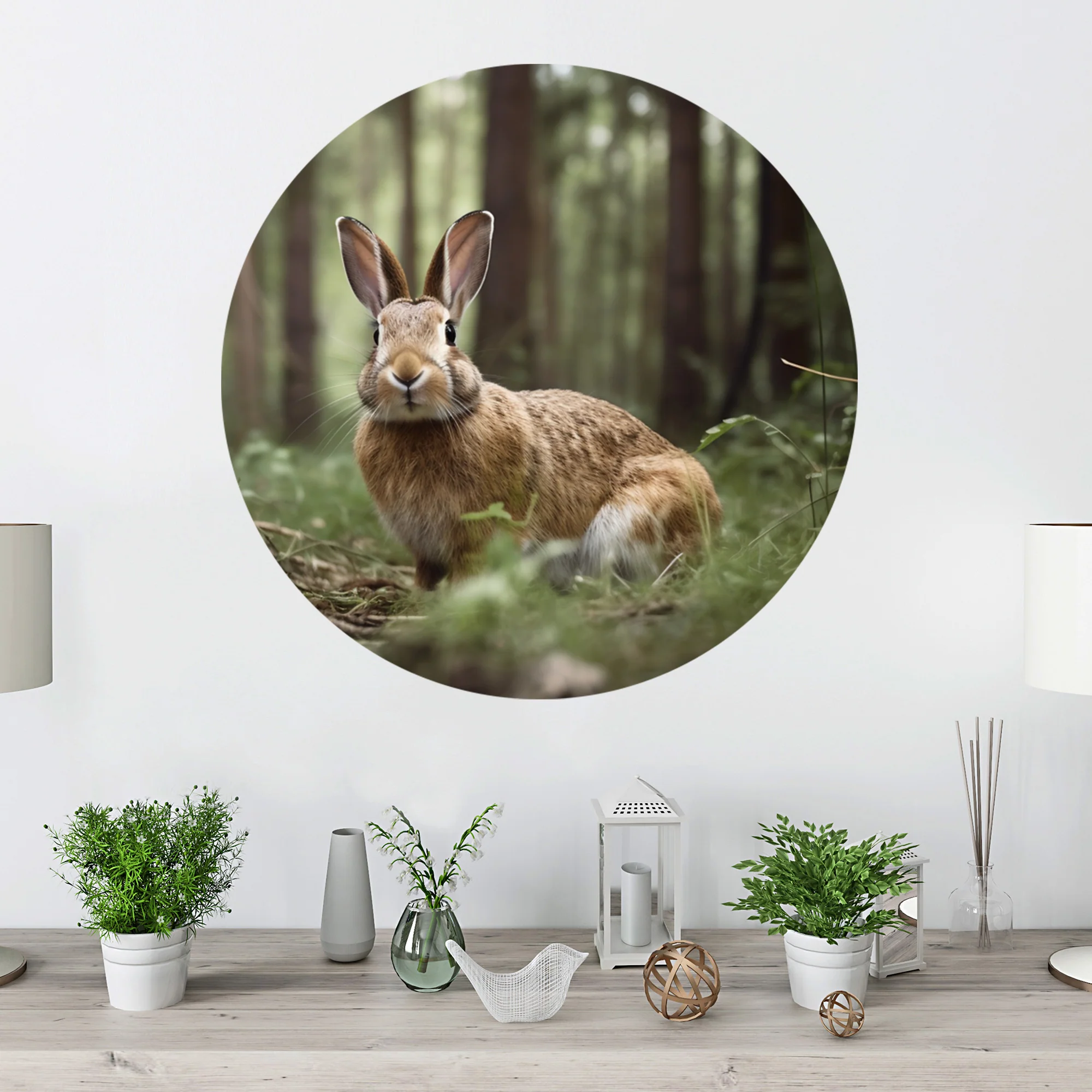 Wandtattoo Hase - Ein Stück Natur für dein Zuhause - Image 3