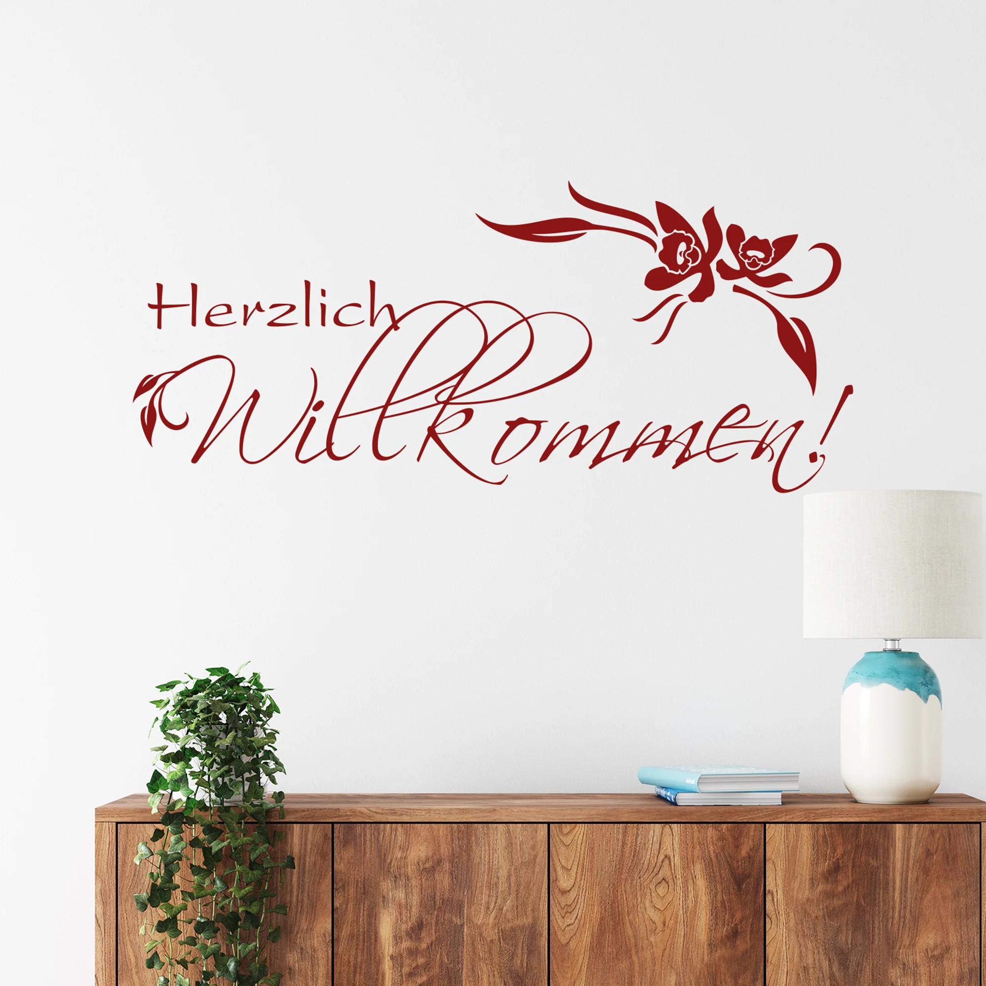 Wandtattoo „Herzlich willkommen“ - Image 3