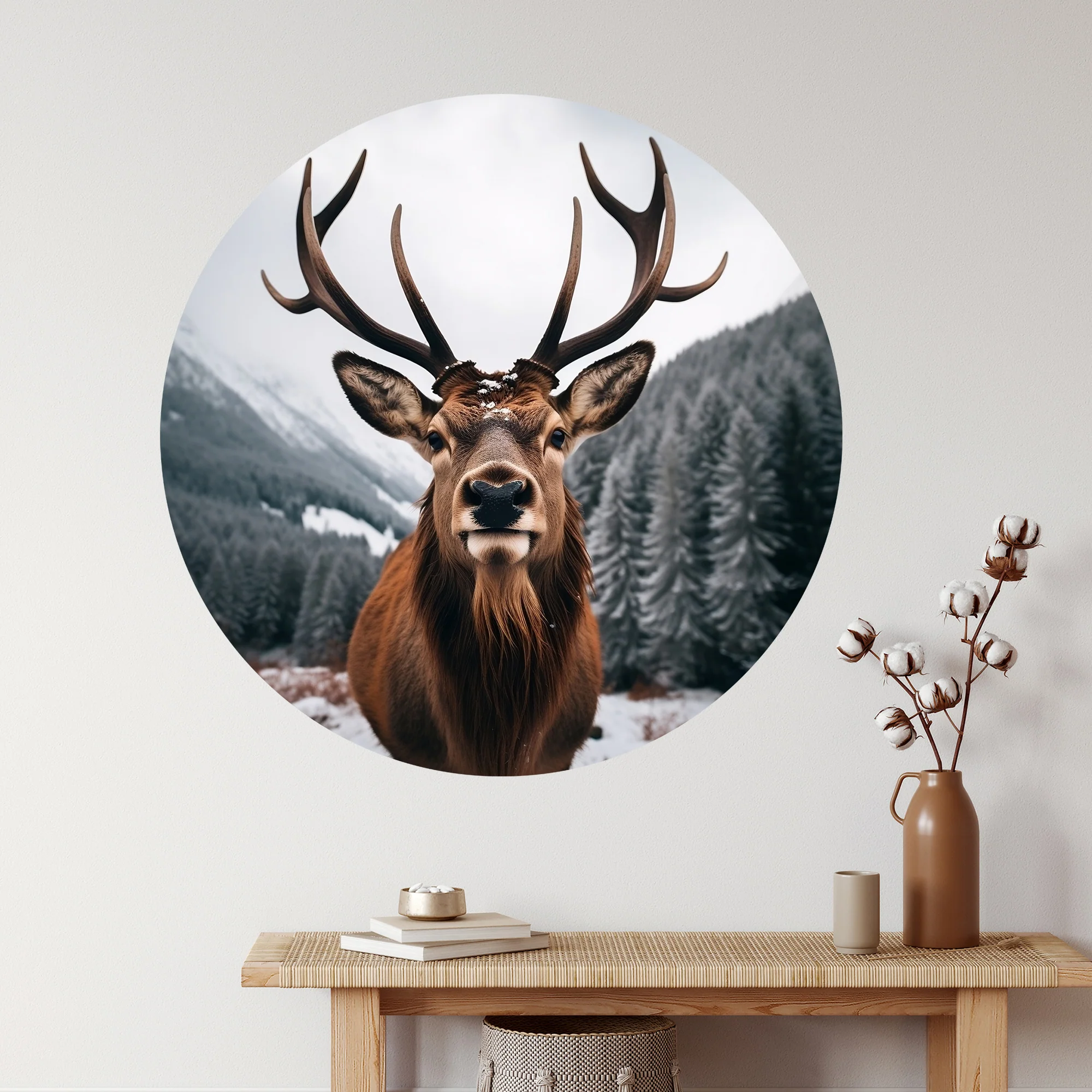 Wandtattoo Hirsch - Naturverbundenheit für dein Zuhause