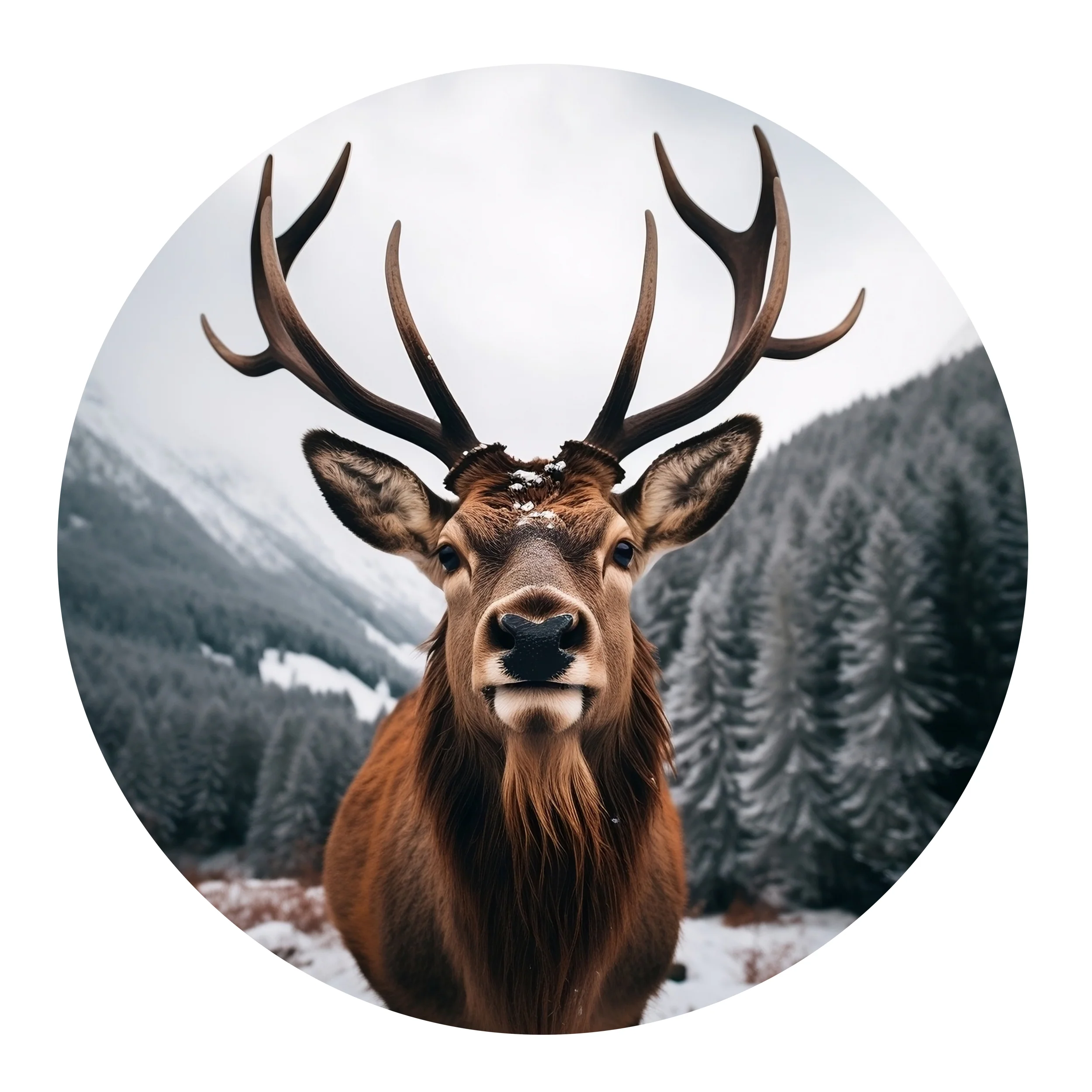 Wandtattoo Hirsch - Naturverbundenheit für dein Zuhause - Image 2