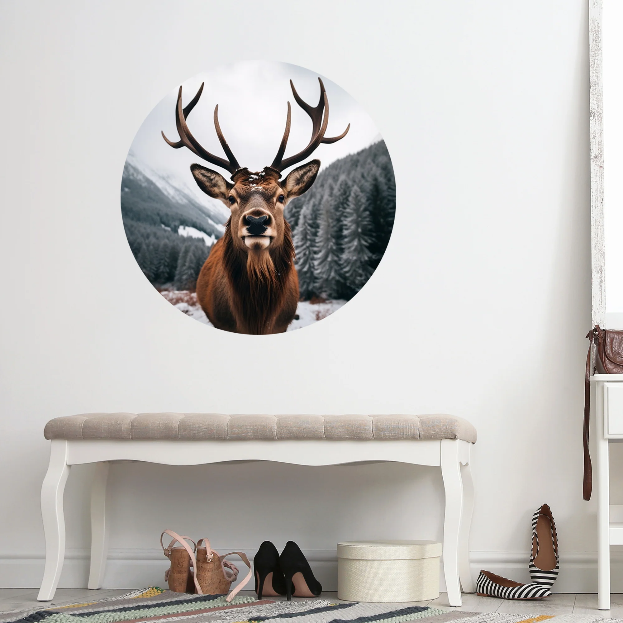 Wandtattoo Hirsch - Naturverbundenheit für dein Zuhause - Image 3
