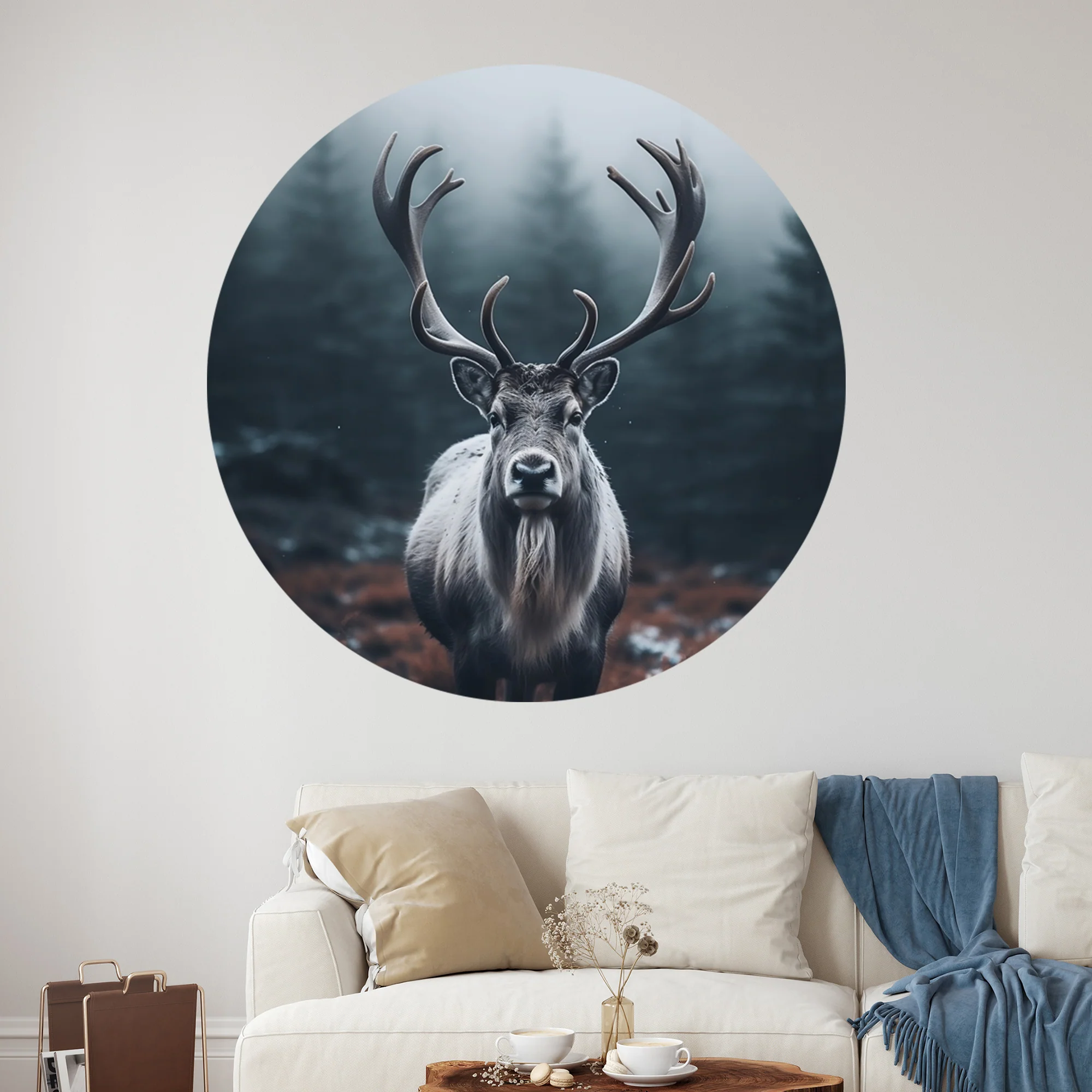 Wandtattoo Hirsch - Naturverbundenheit für dein Zuhause - Image 3