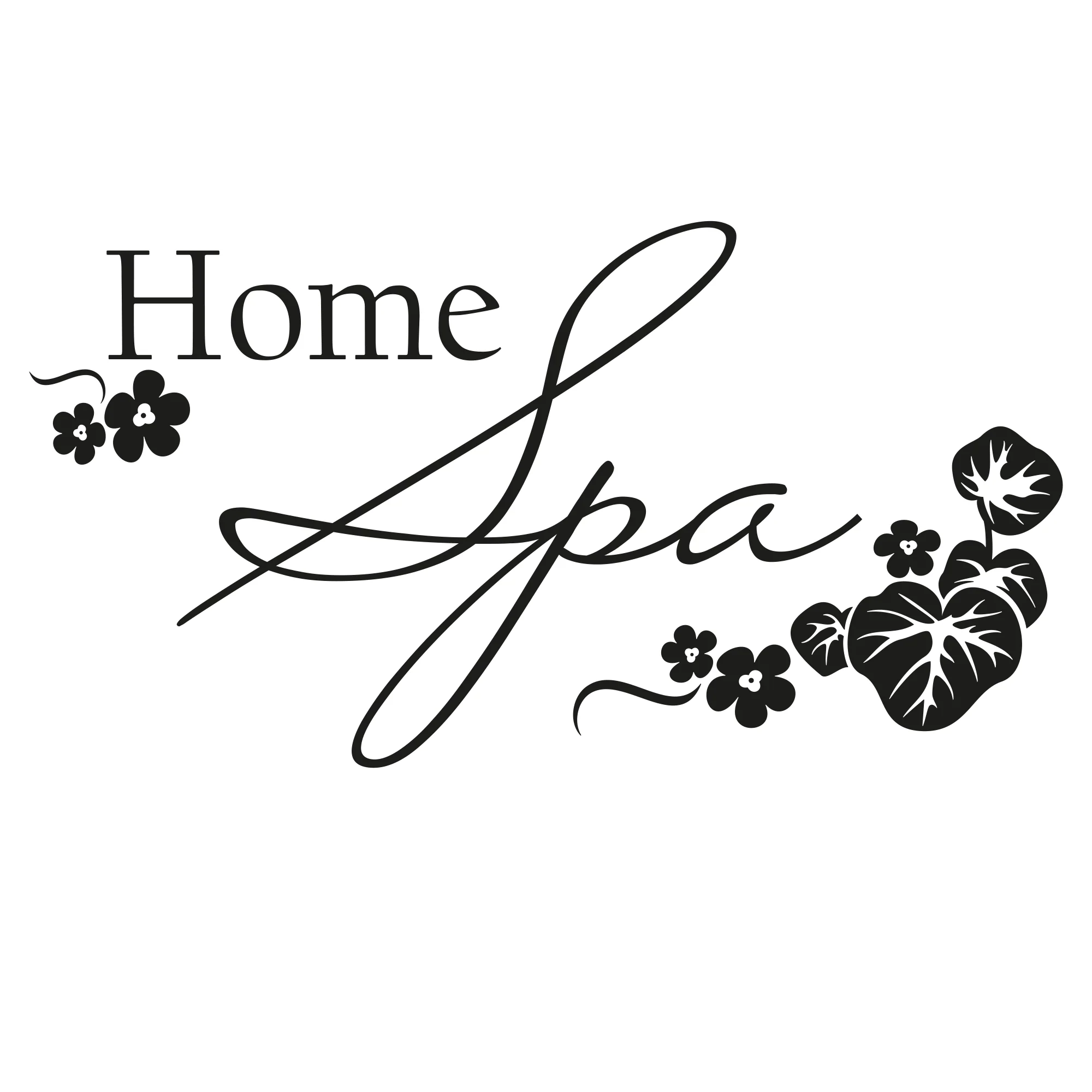 Wandtattoo „Home Spa“ - Image 2