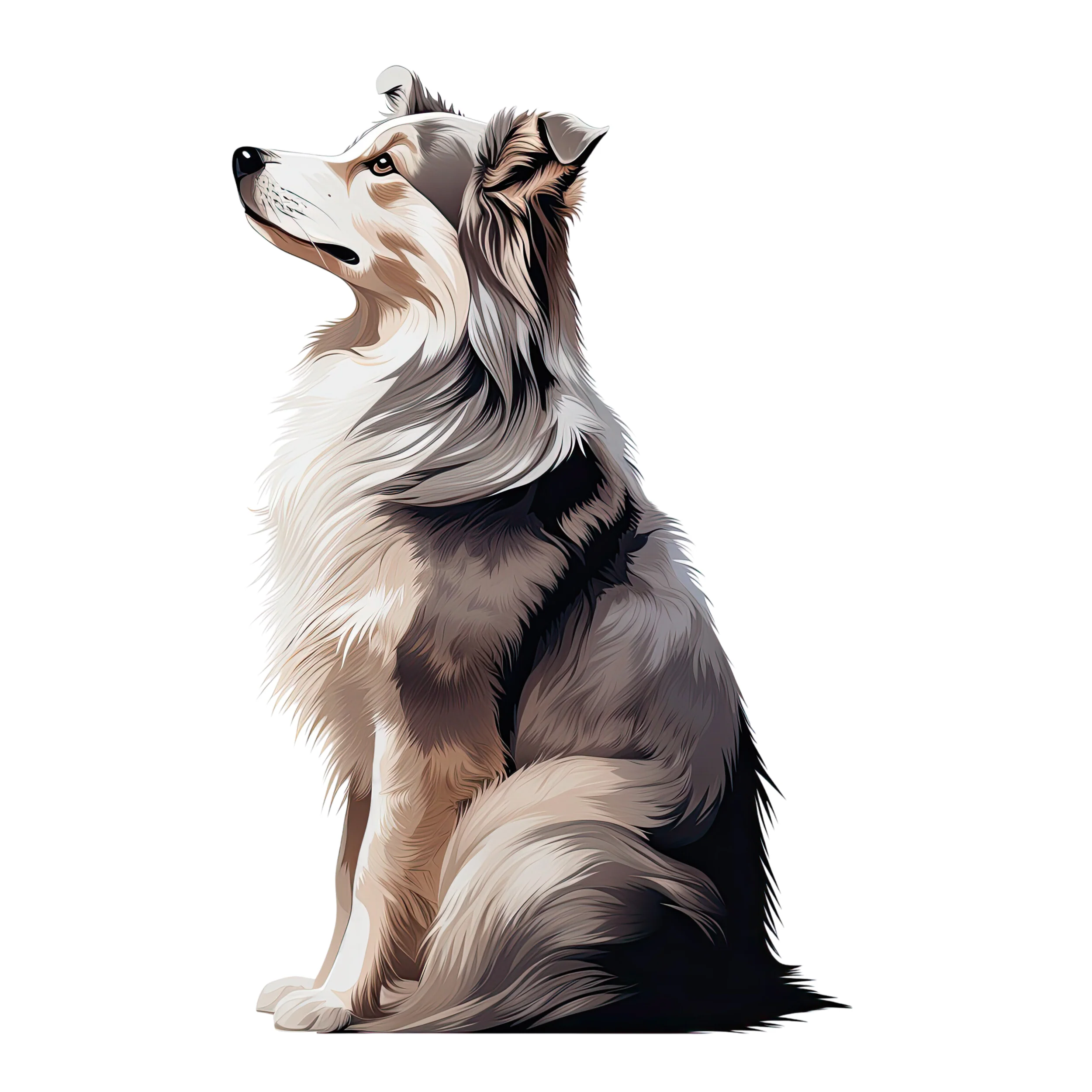 Wandtattoo Hund