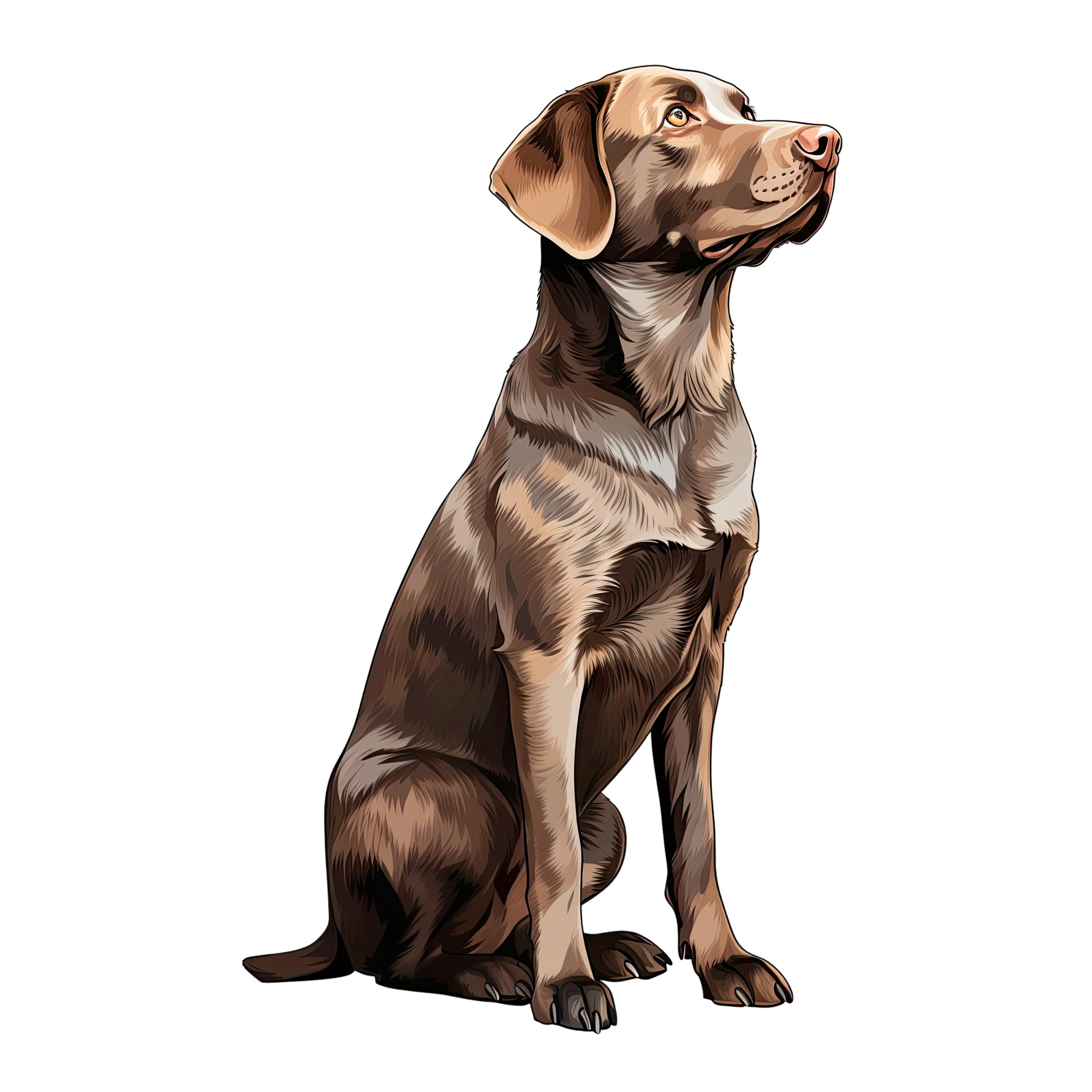 Wandtattoo Hund