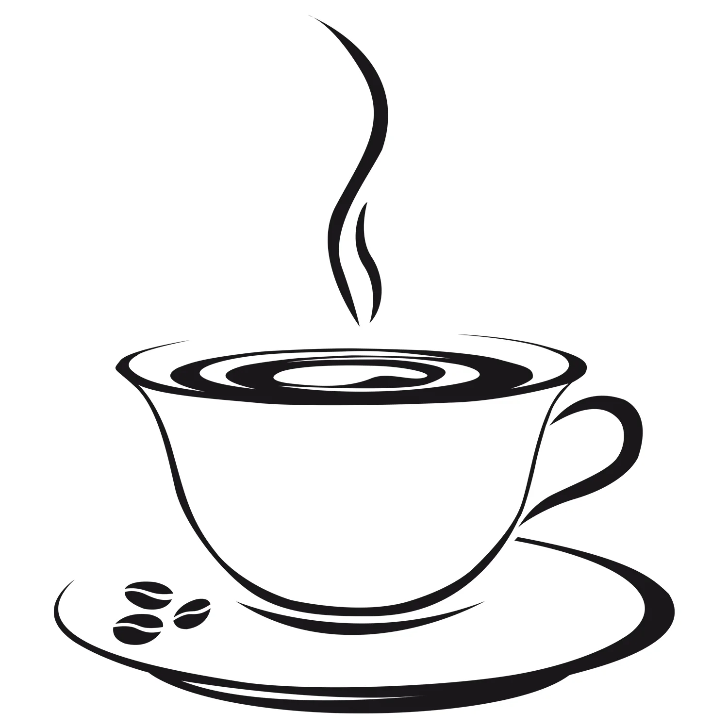 Wandtattoo Kaffeetasse - Image 2