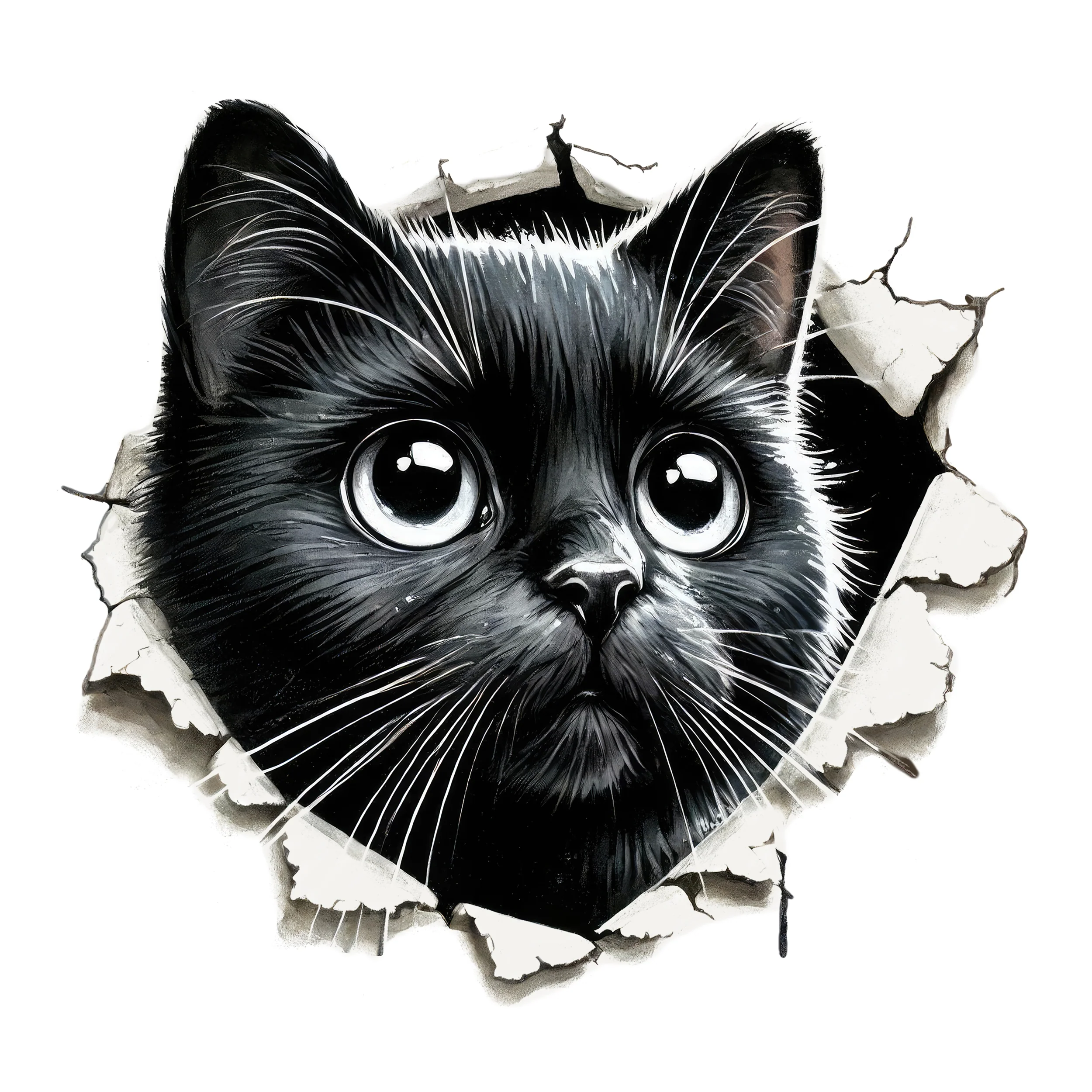 Wandtattoo Katze - Image 2