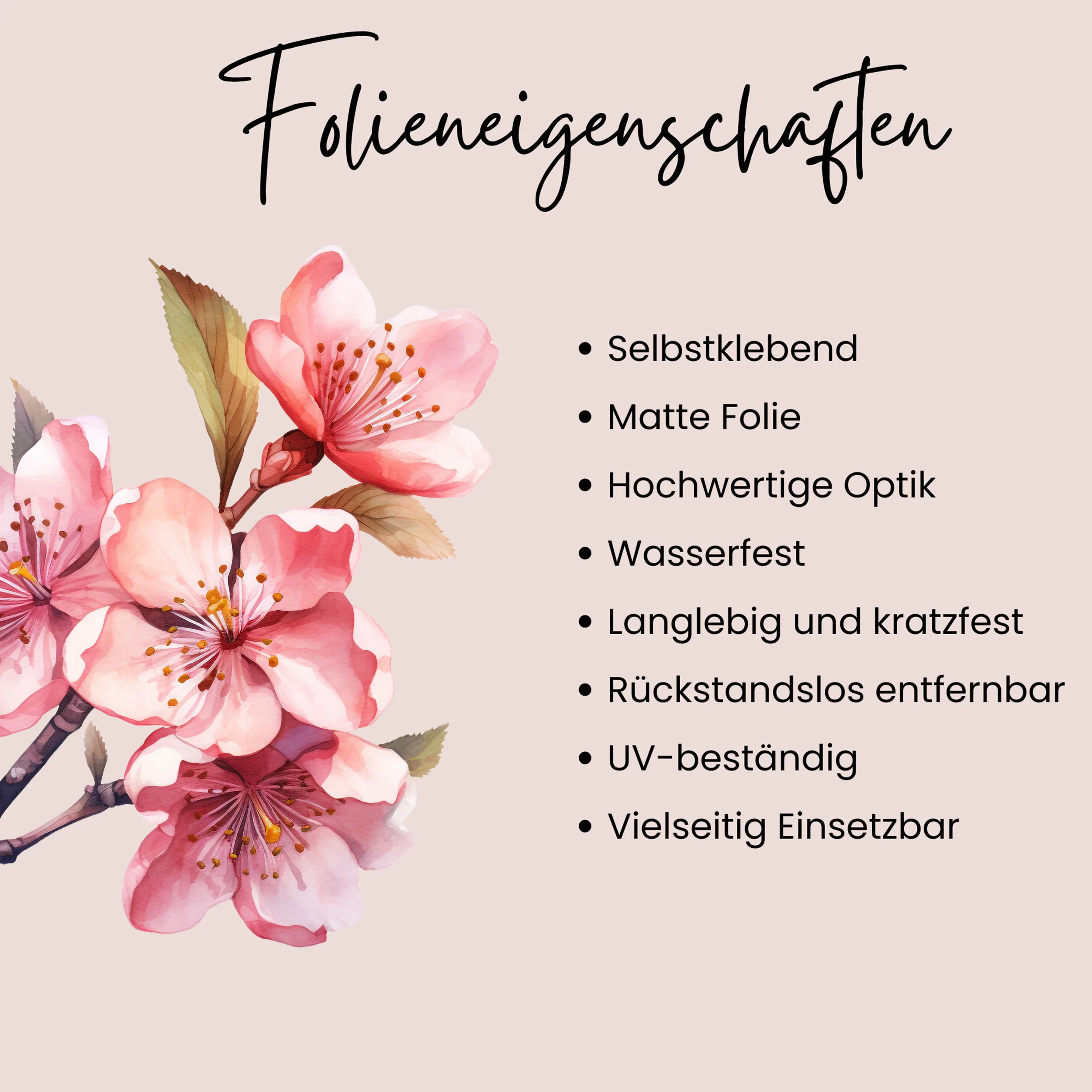Wandtattoo Kirschblüte - Image 3