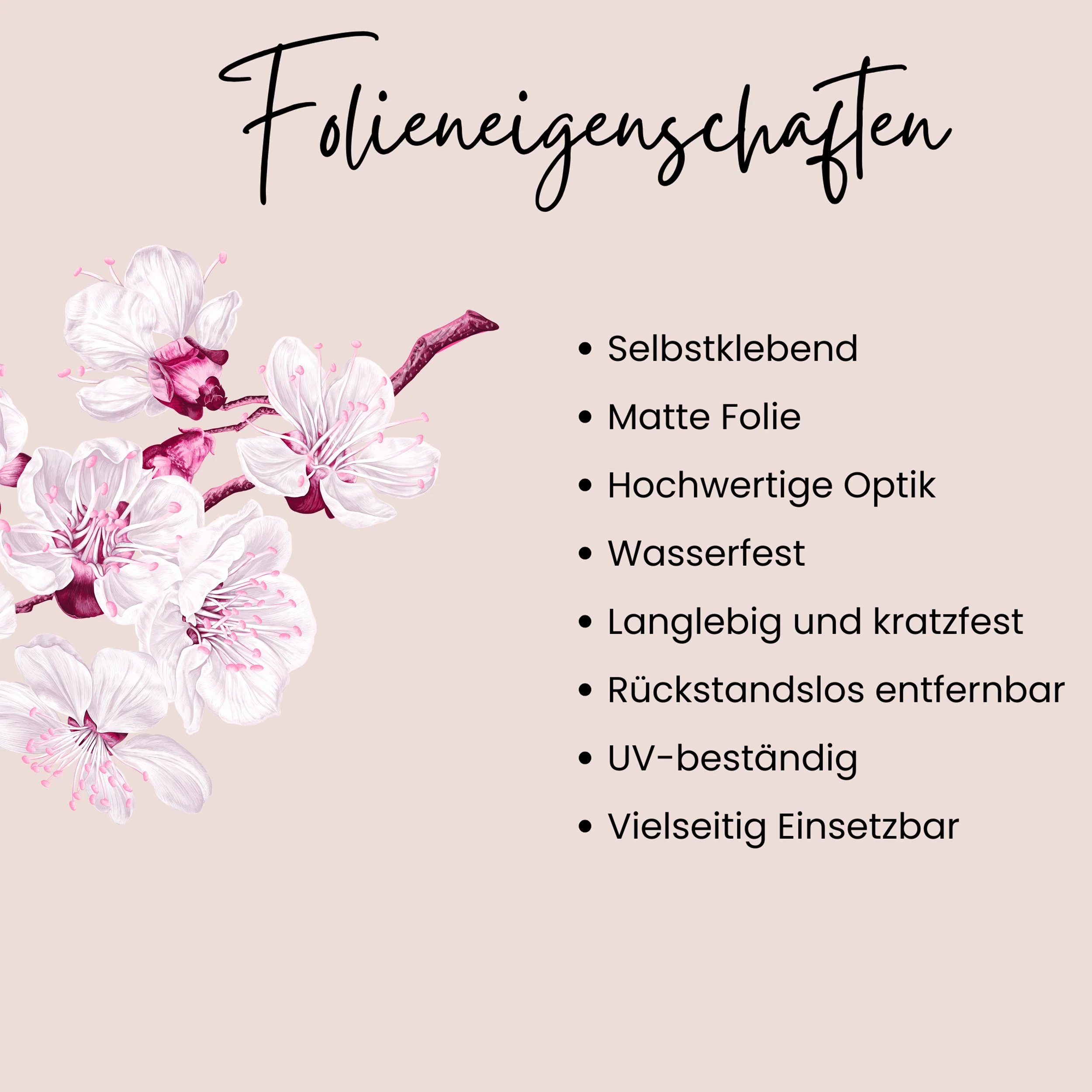 Wandtattoo Kirschblüten - Image 3