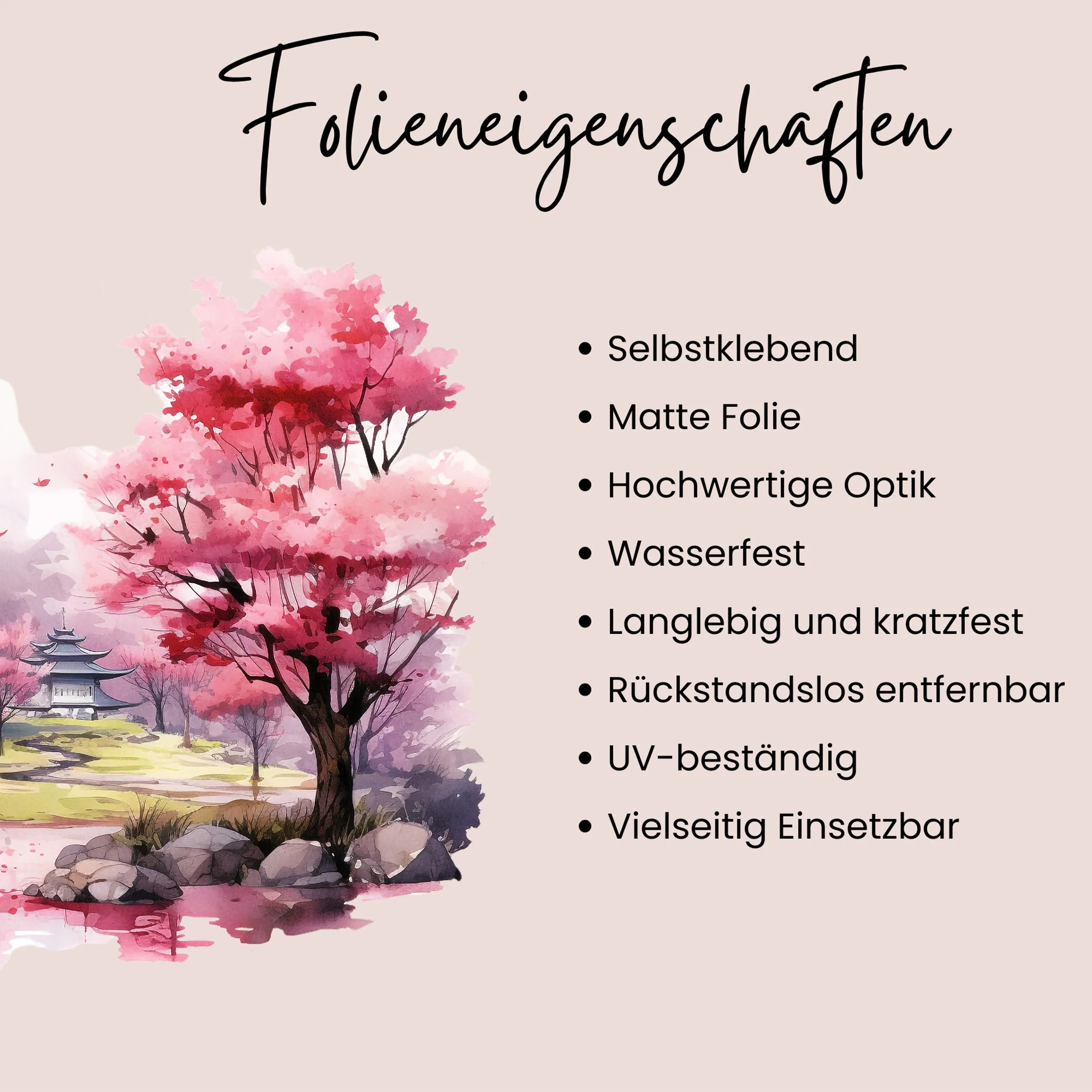 Wandtattoo Kirschblüten - Image 3